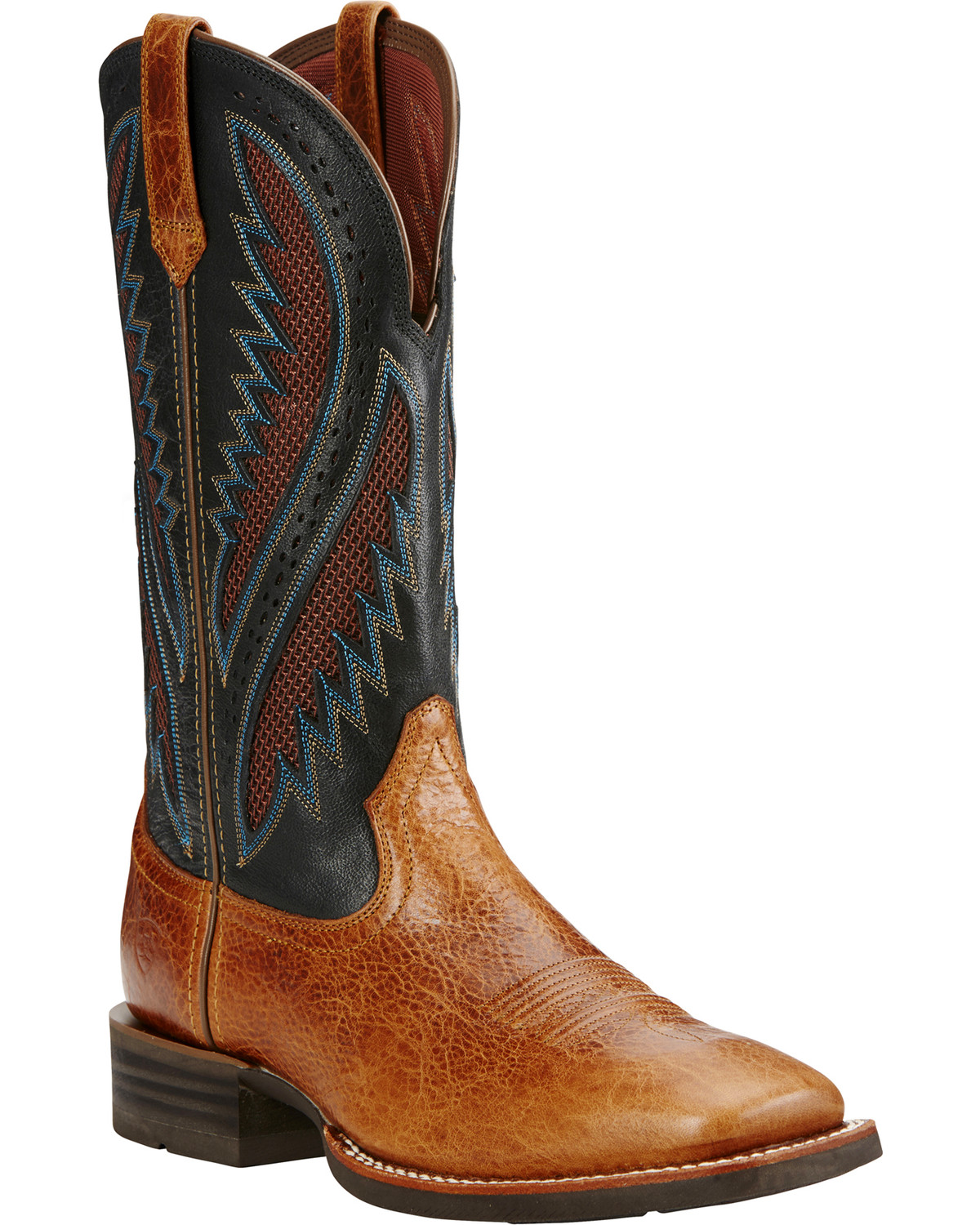 insulated square toe work boots