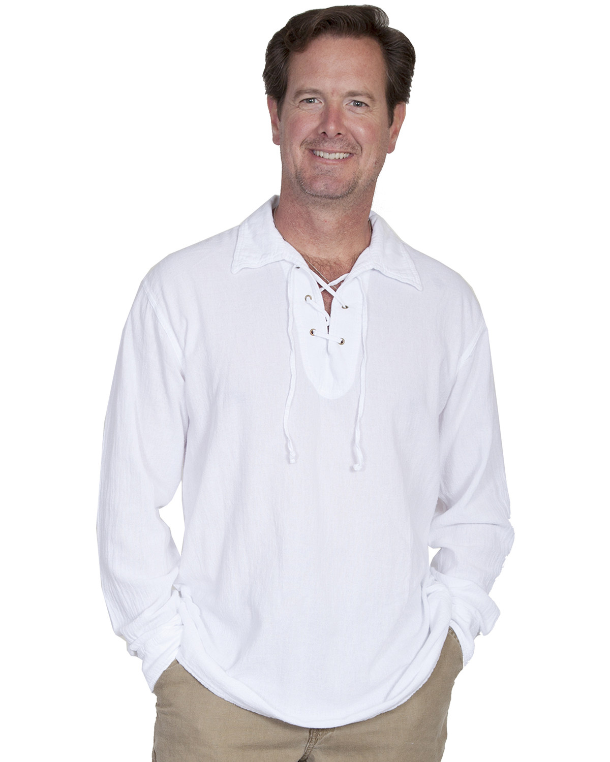White lace up shirt clearance