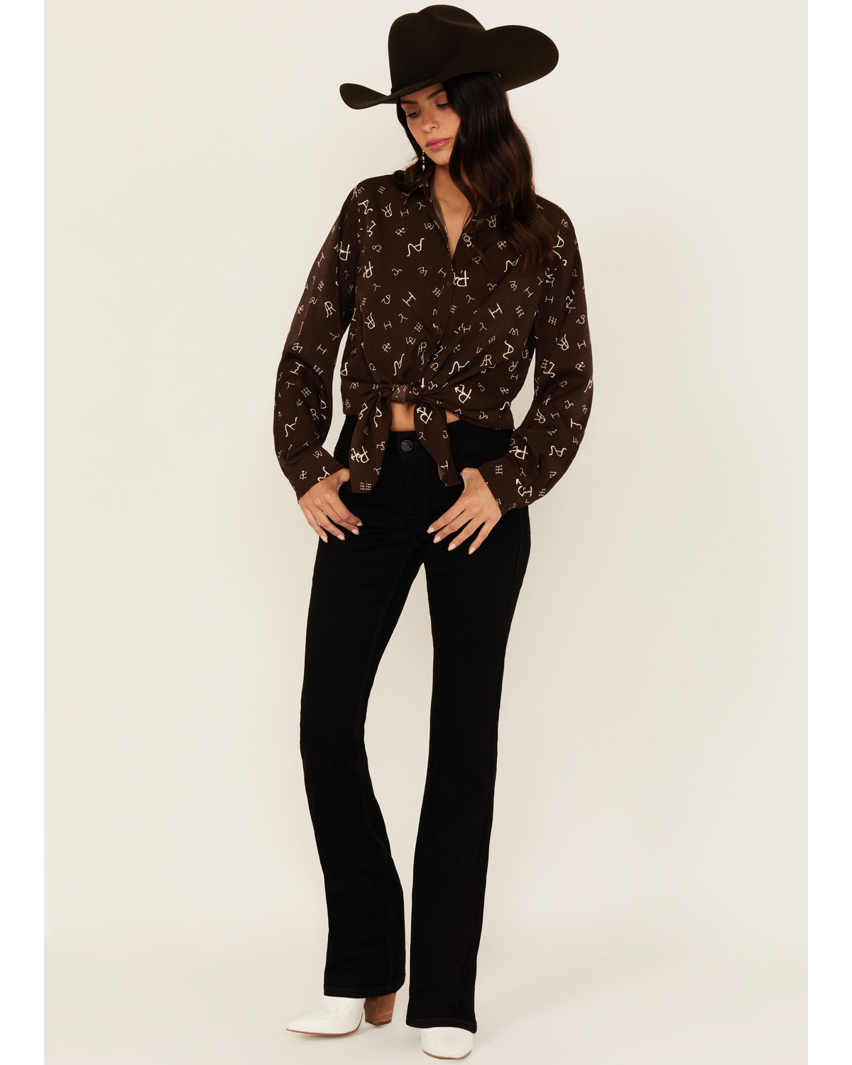 Rock & Roll Denim Women's Mid Rise Bootcut Stretch Jeans