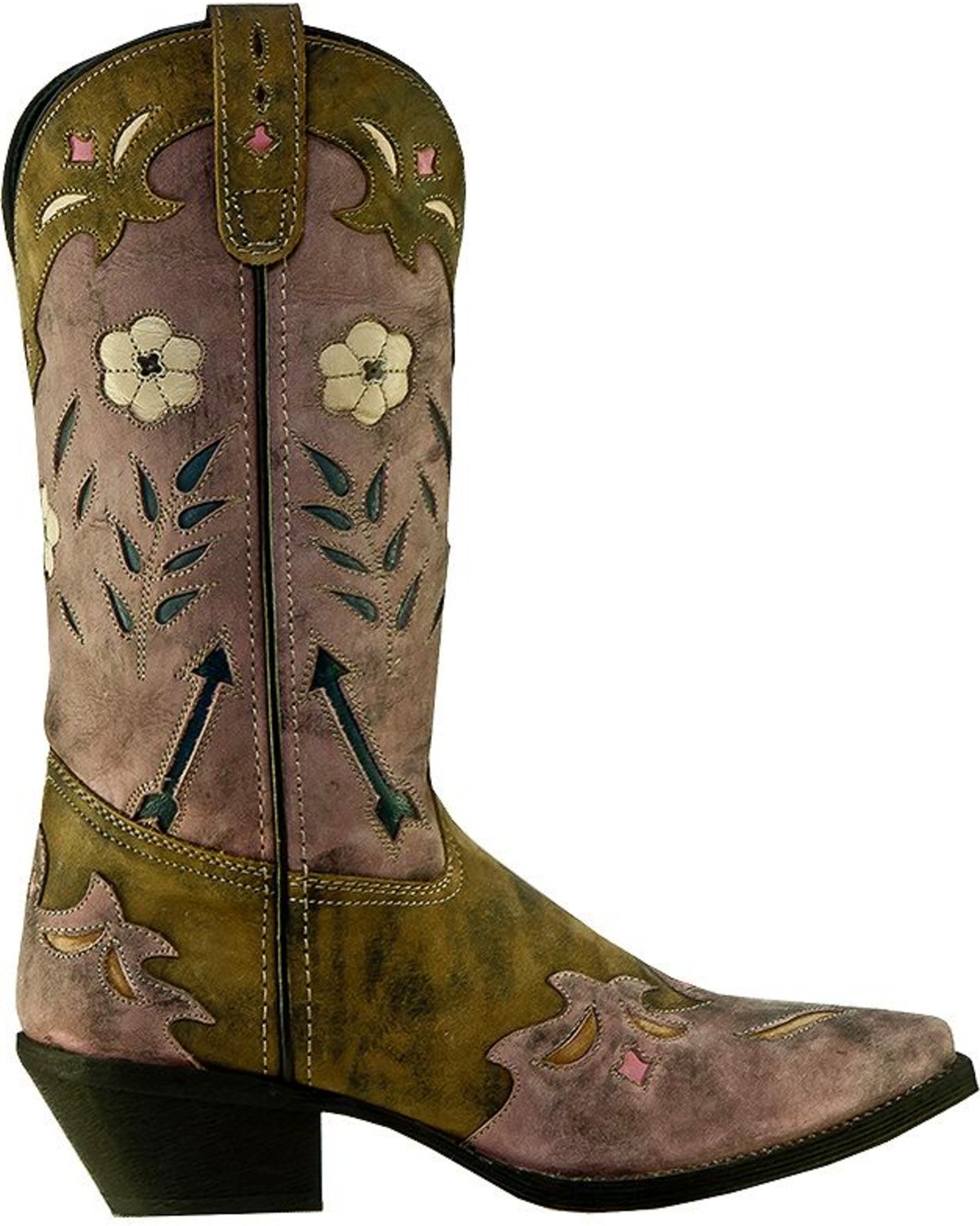 Laredo Women's Floral Western Boots Boot Barn