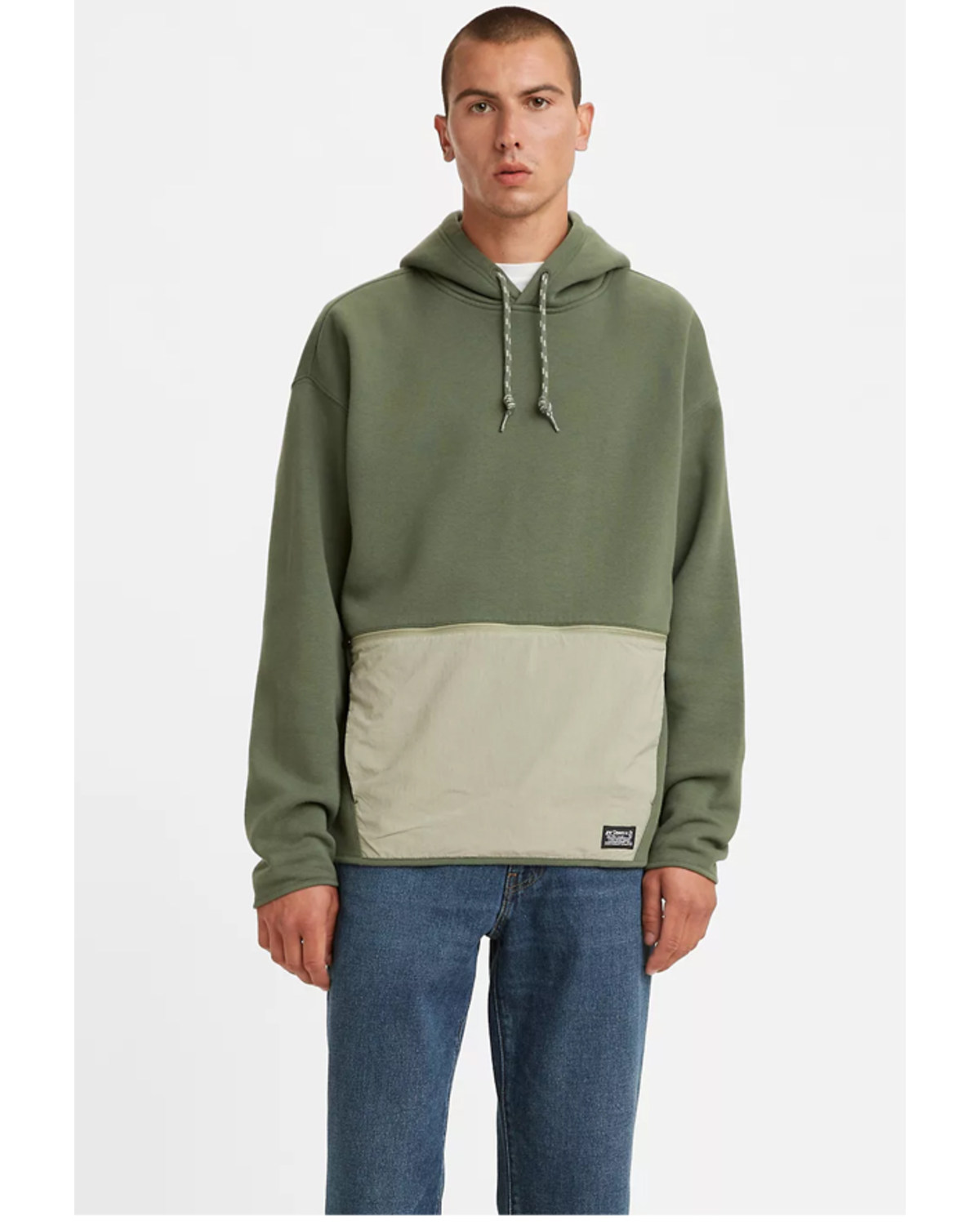 Levi's Men's Thyme Utility Hooded Fleece Sweatshirt