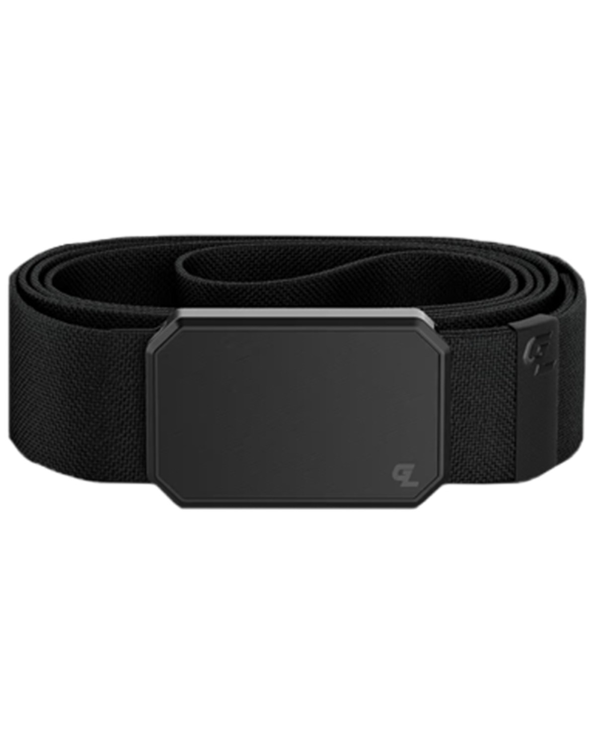 Groove Life Men's Black & Gun Metal Groove Belt