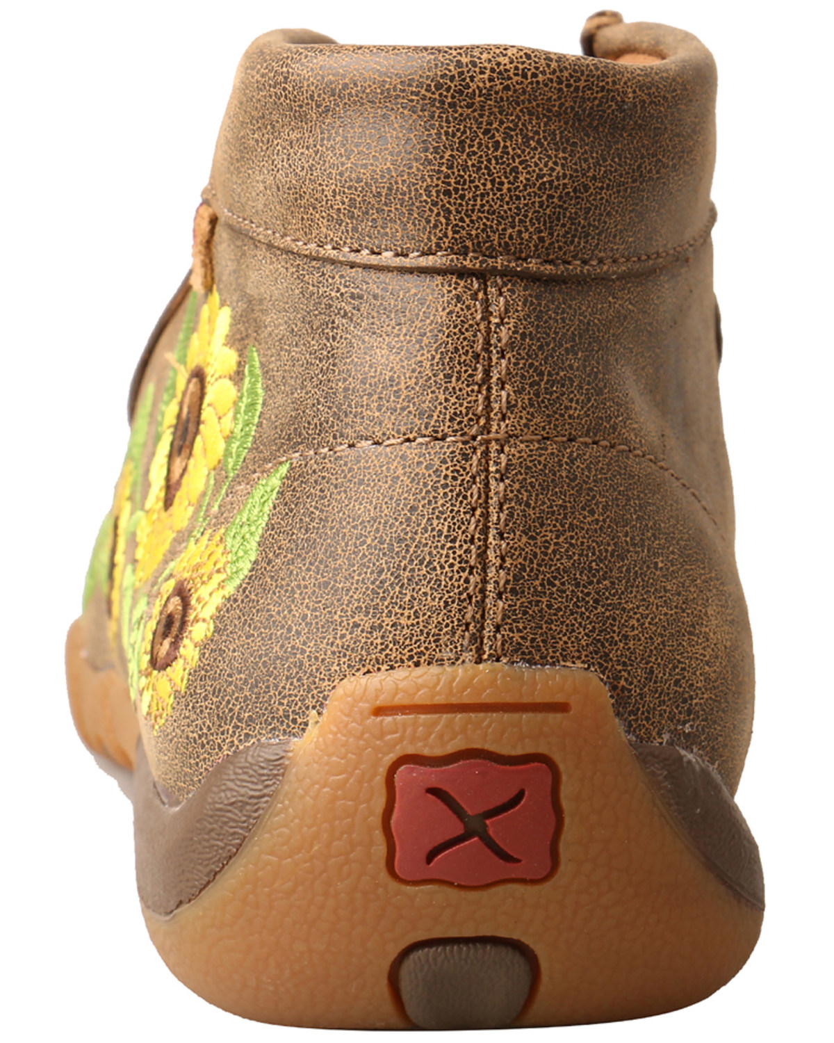 twisted x sunflower driving mocs