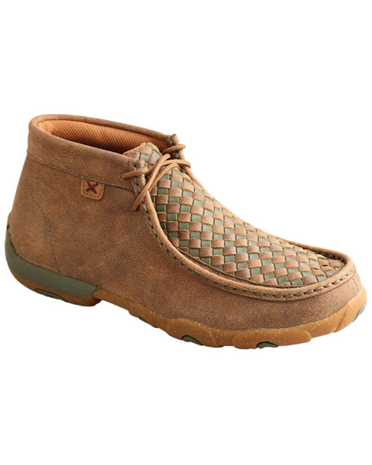 Twisted X Women's Basketweave Chukka Driving Mocs