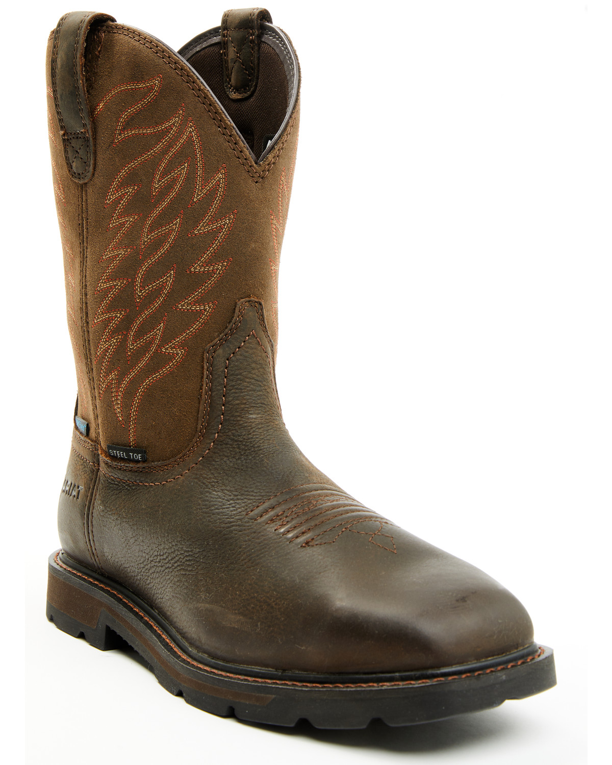 ariat square steel toe boots