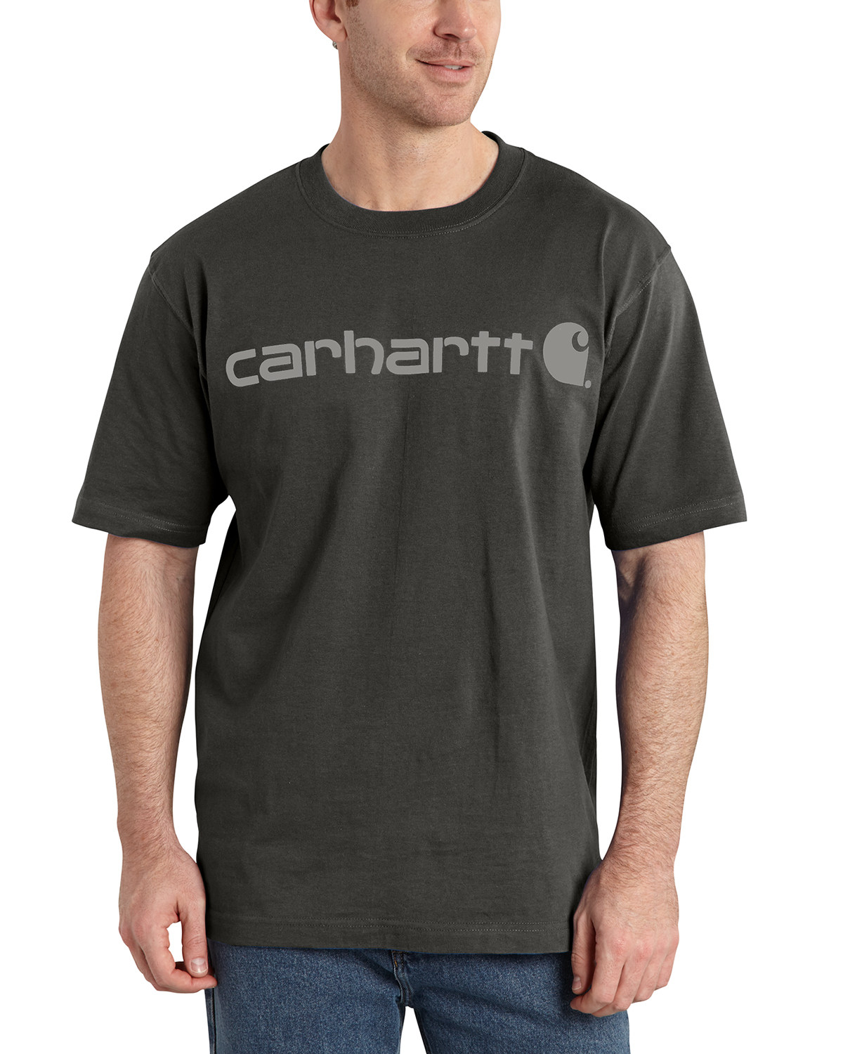 Carhartt Men's Short-Sleeve Logo T-Shirt