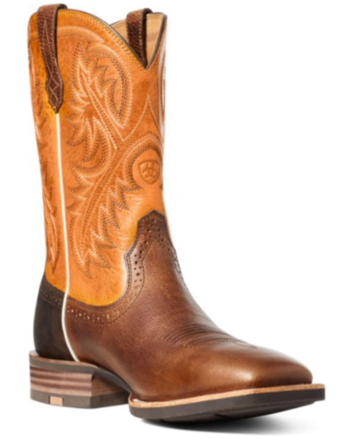Ariat Men's Quickdraw Pinto Western Boots - Wide Square Toe | Boot Barn