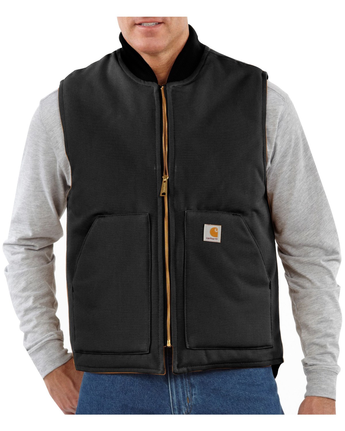 Carhartt leather vest clearance