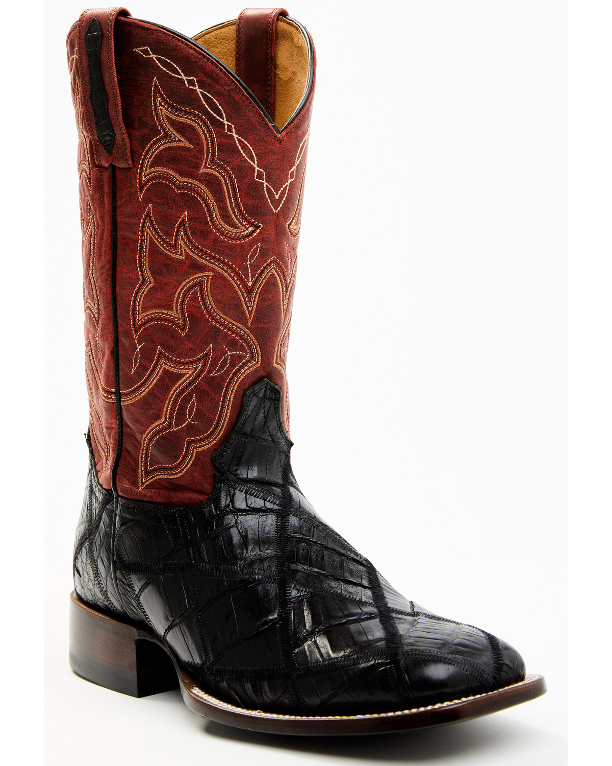 Cody James Men's Exotic Caiman Western Boots - Broad Square Toe