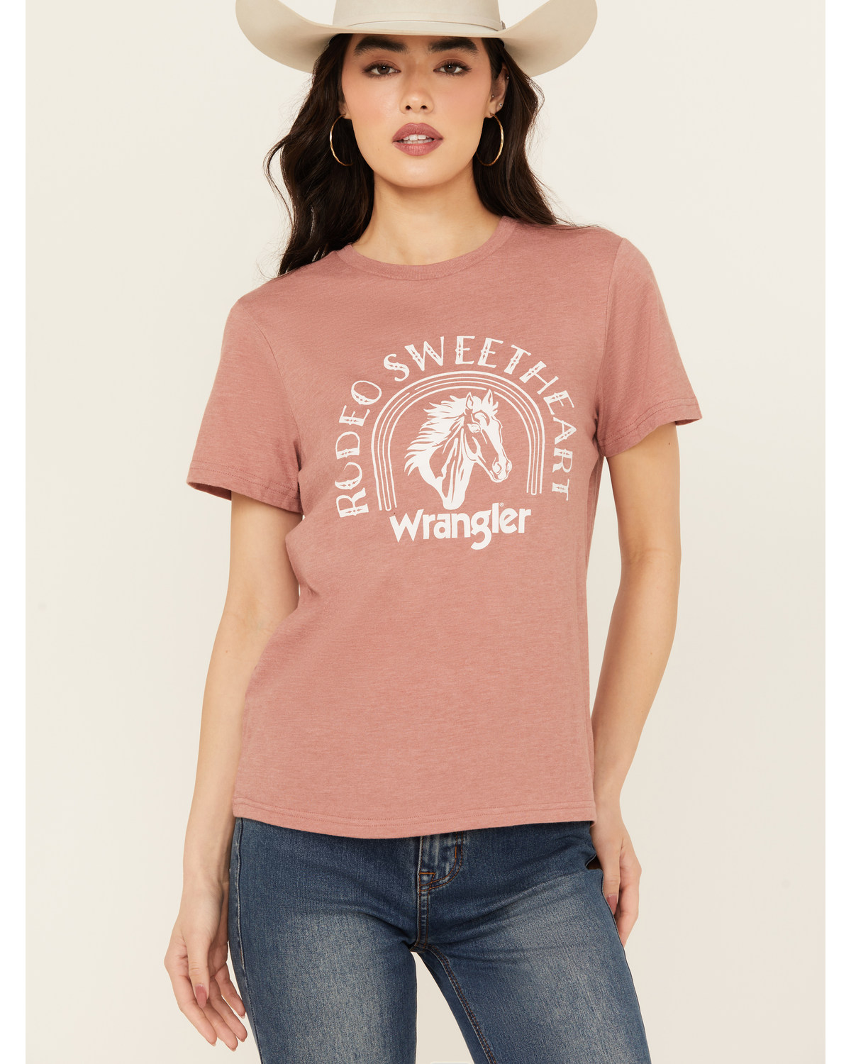 Wrangler Women's Rodeo Sweetheart Short Sleeve Graphic Tee