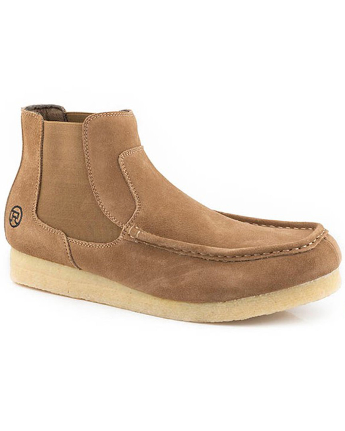 Roper Men s Gum Sticker Romeo Casual Shoes Moc Toe Boot Barn in Tustin CA The Market Place