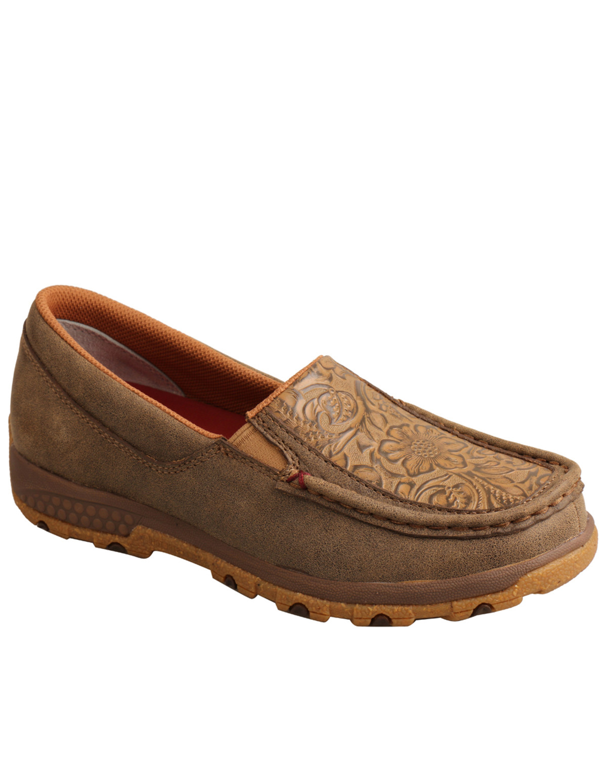 Twisted X Women's Slip-On Driving Shoes - Moc Toe