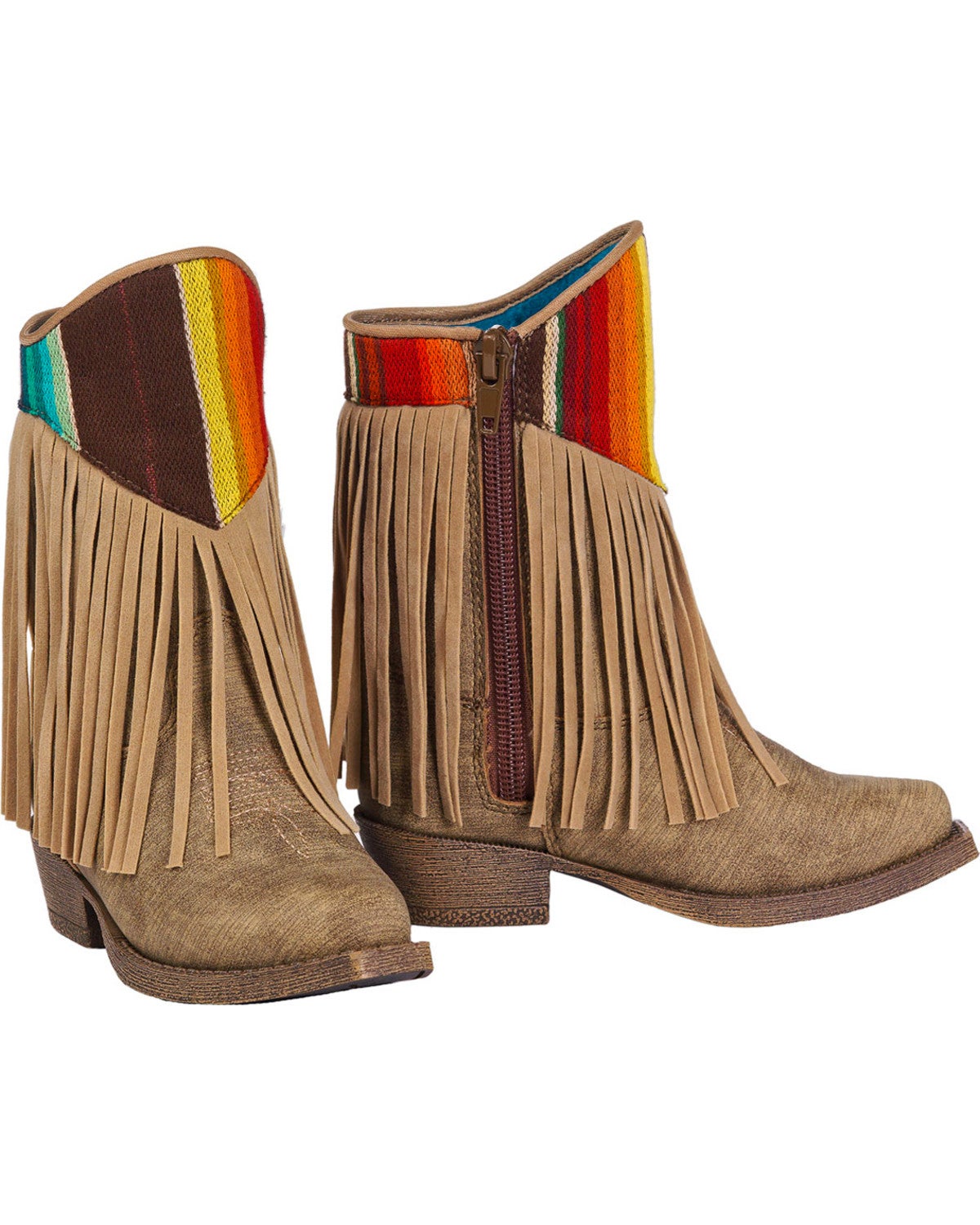 toddler fringe boots