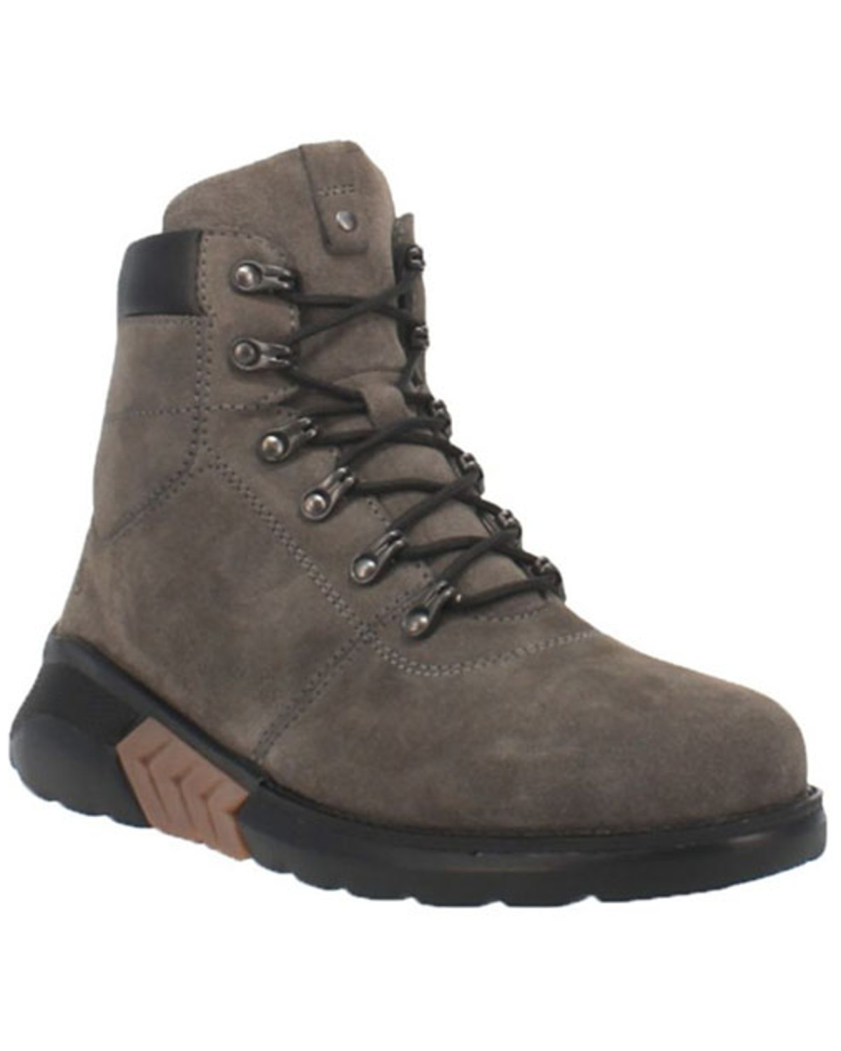Dingo Men's Traffic Zone Lace-Up Boots - Round Toe