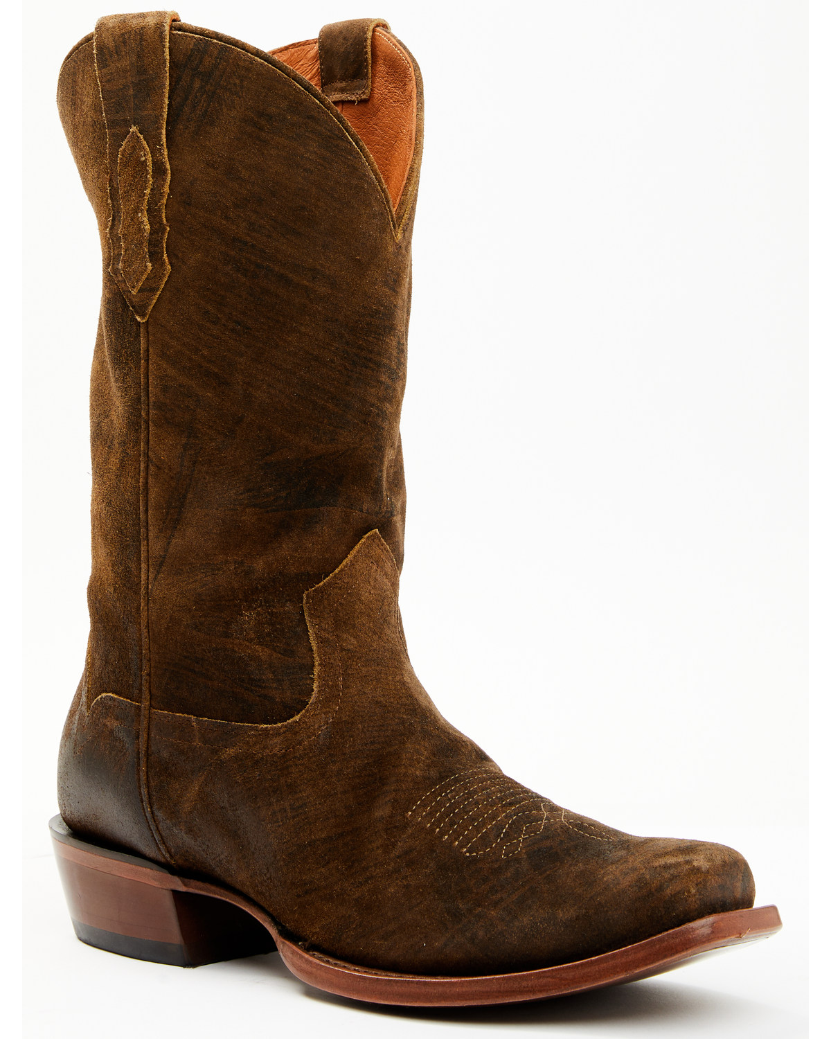 Moonshine Spirit Men's Gordon Roughout Western Boots - Square Toe