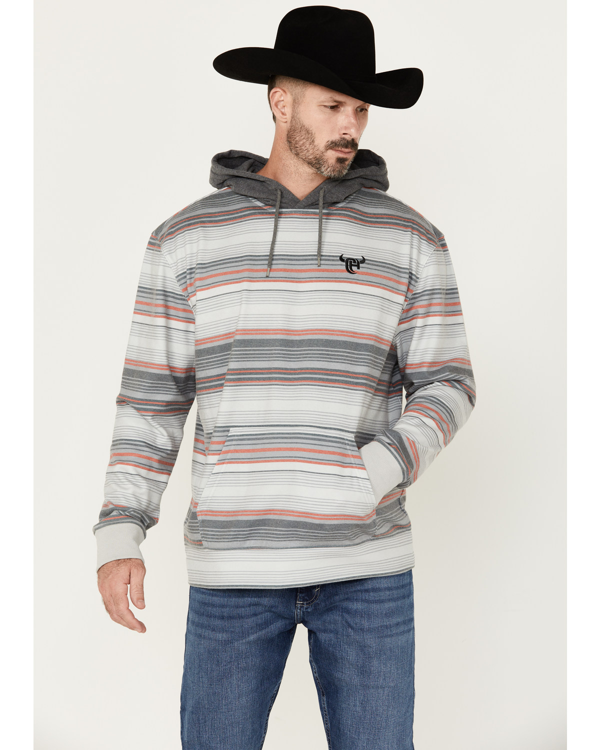 Cowboy Hardware Men's Desert Serape Hooded Sweatshirt