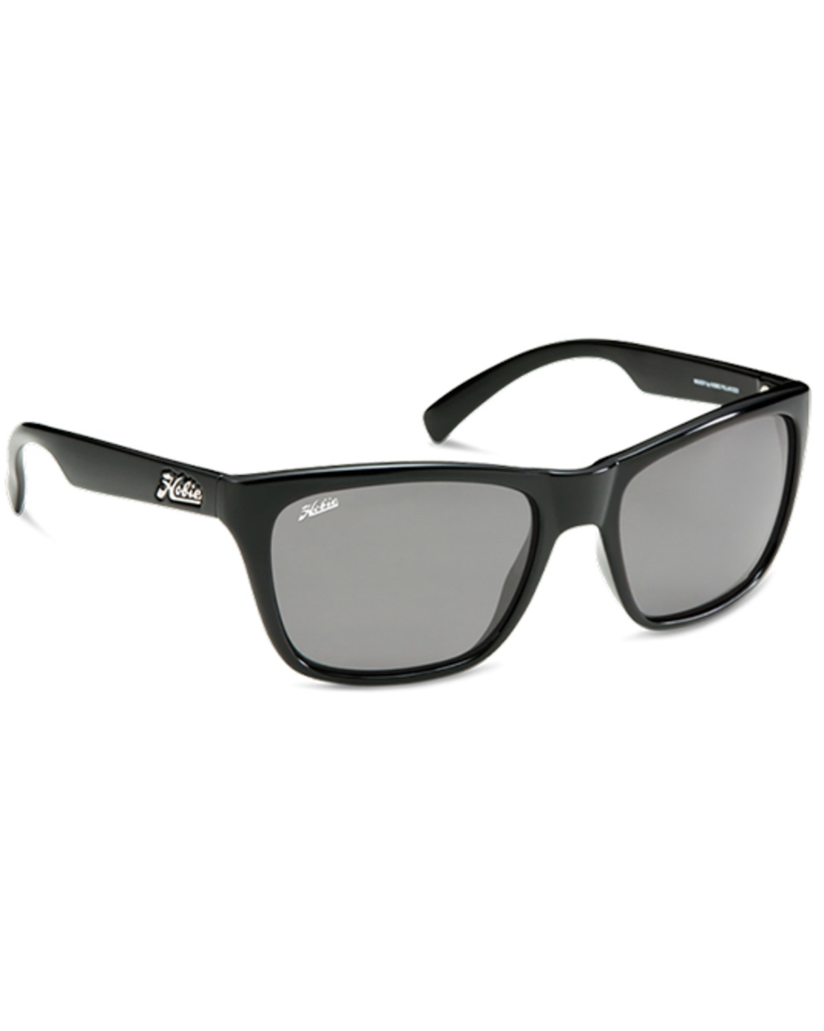 Hobie Woody Shiny Black & Gray PC Polarized Sunglasses