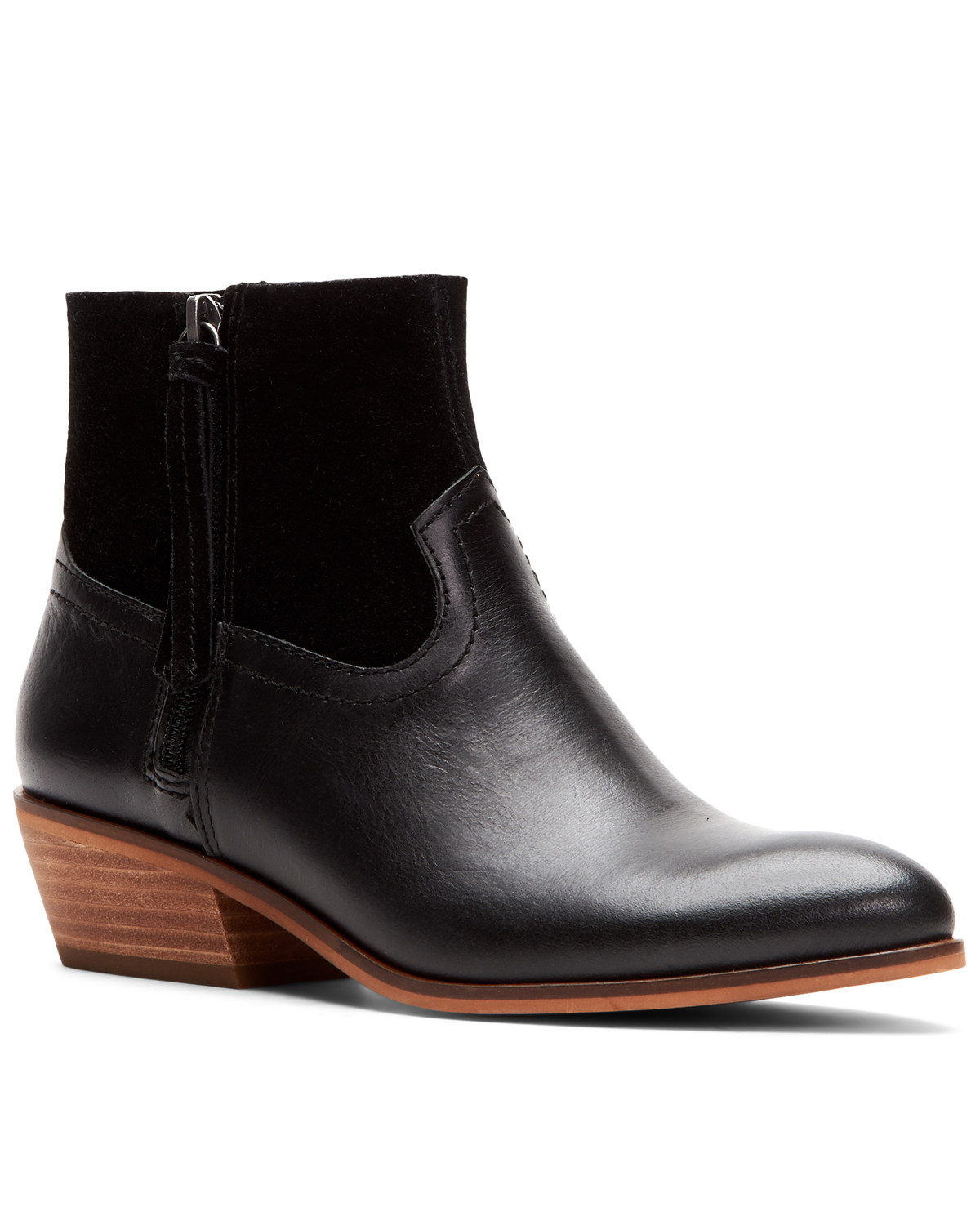frye leather booties