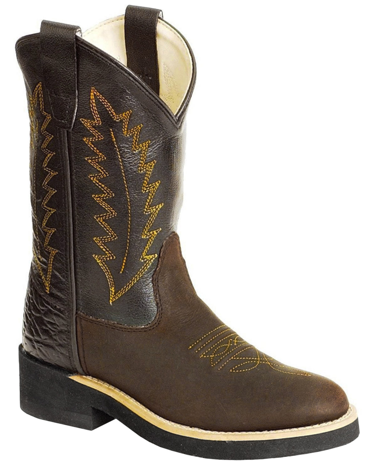 crepe sole western boots