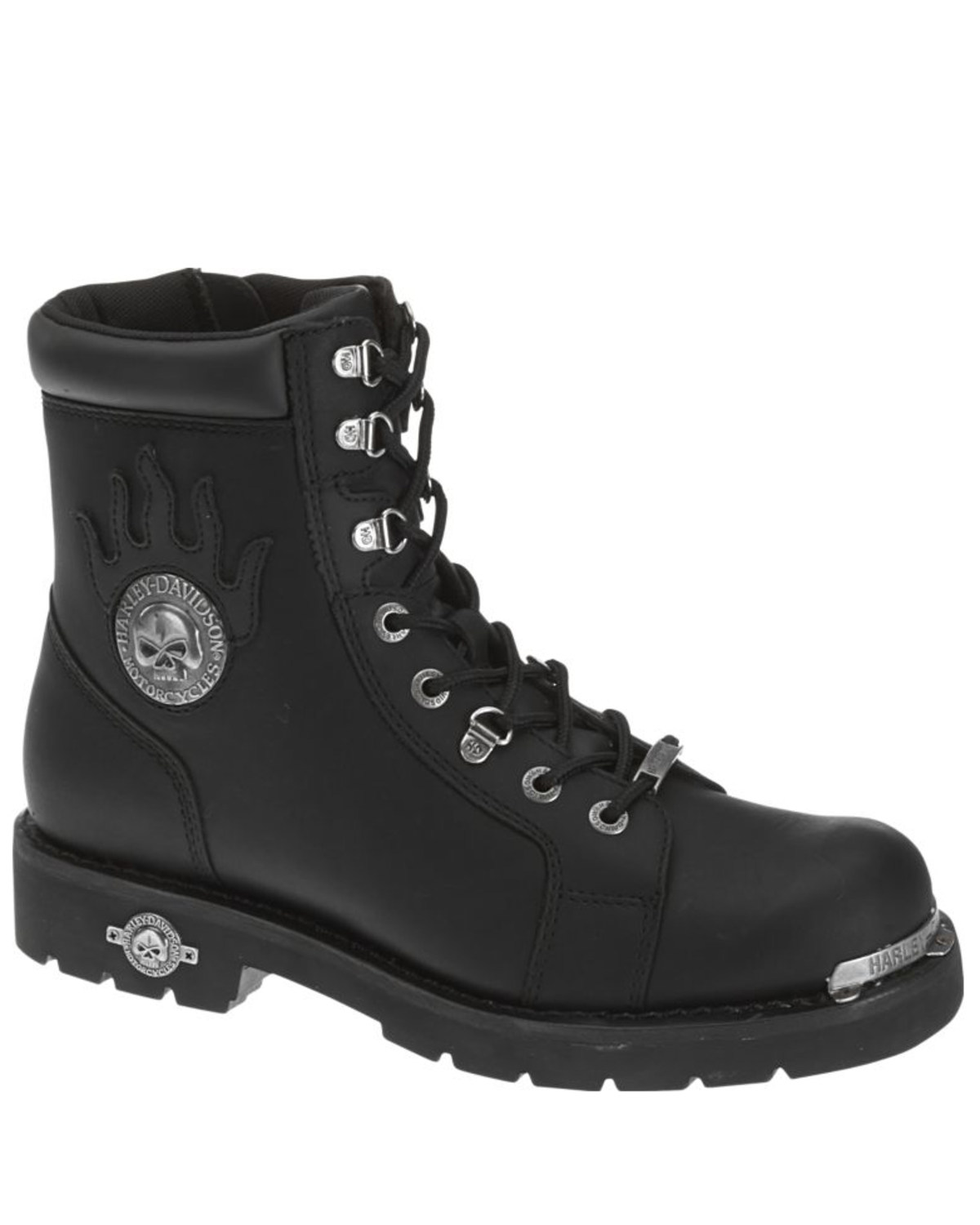 Harley Davidson Men's Diversion Moto Boots - Round Toe