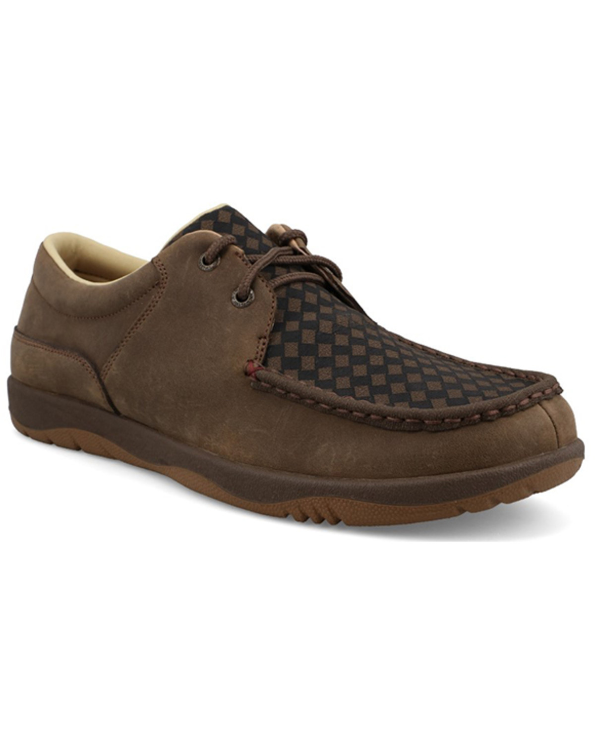 Twisted X Men's Casual Boat Shoes - Moc Toe