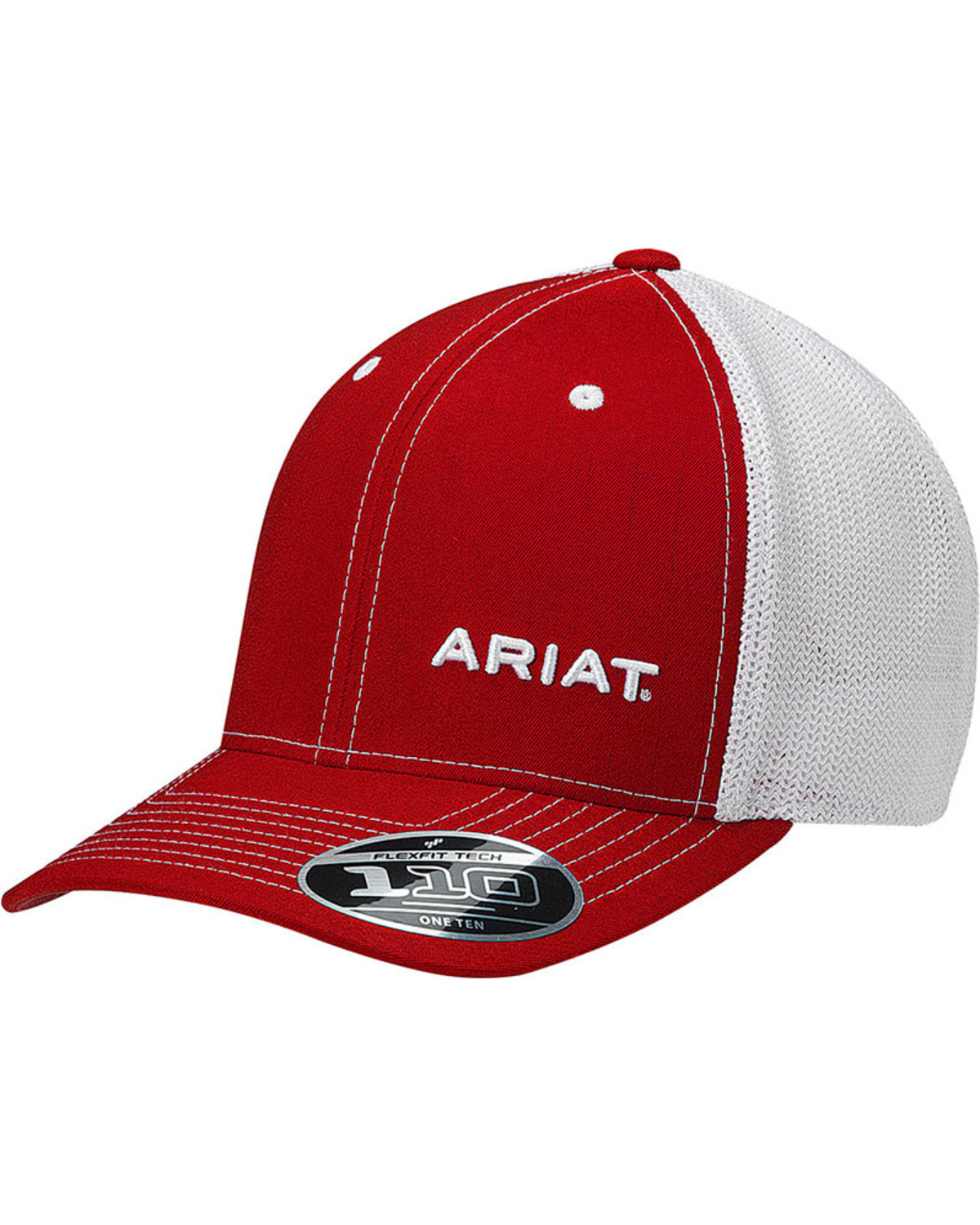 Ariat Men's Pinstripe Flexfit Ball Cap