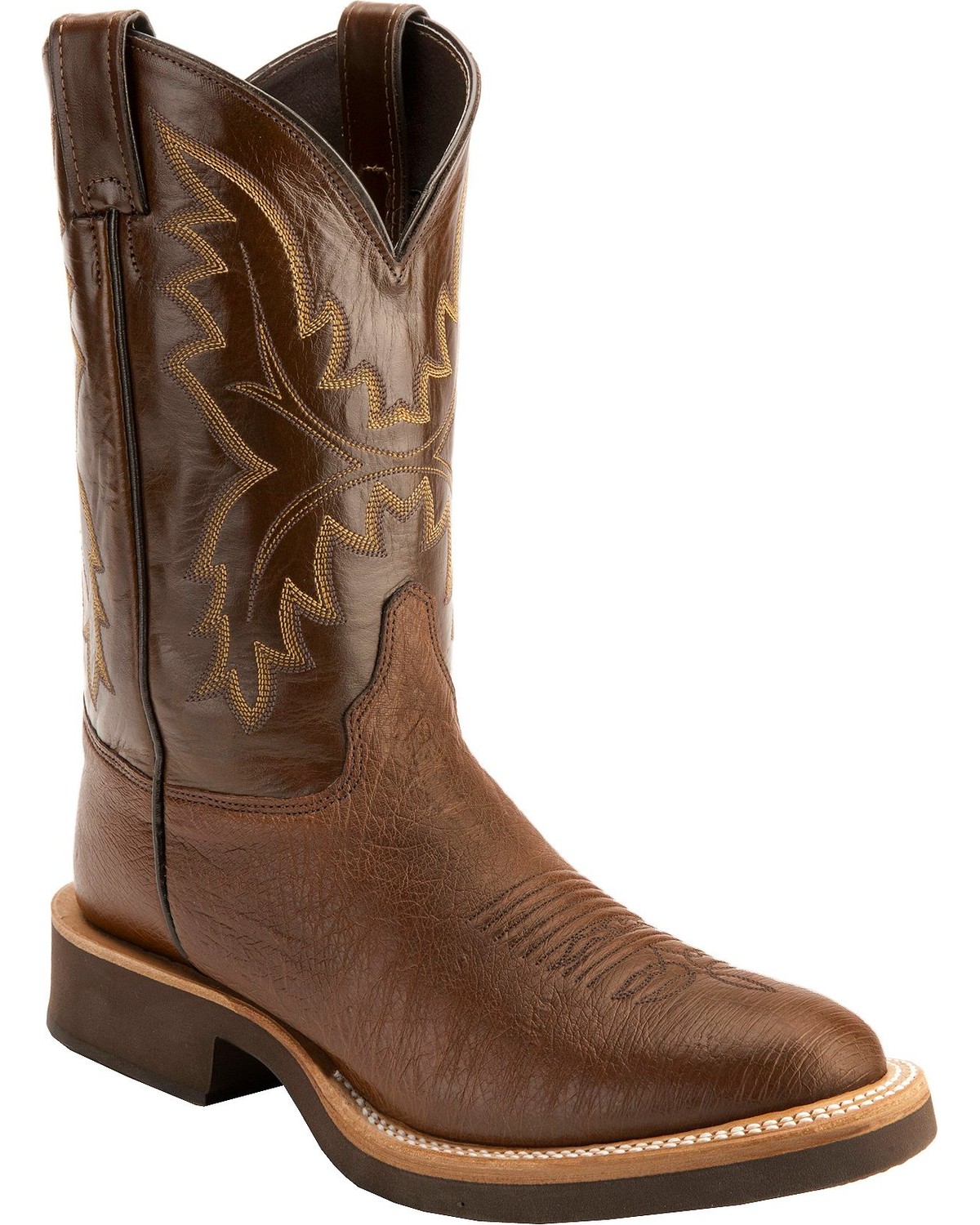 Justin Men's Smooth Ostrich Western Boots | Boot Barn