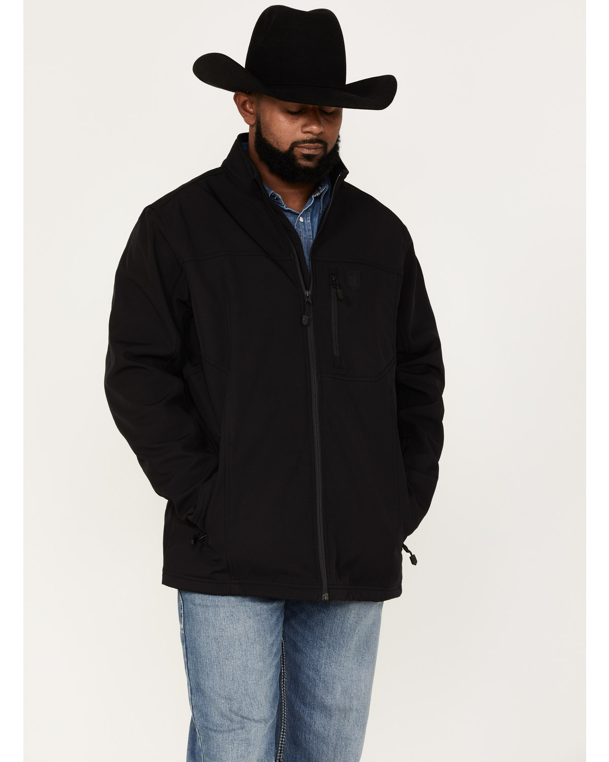 RANK 45® Men's Myrtis Concealed Carry Softshell Jacket - Big & Tall