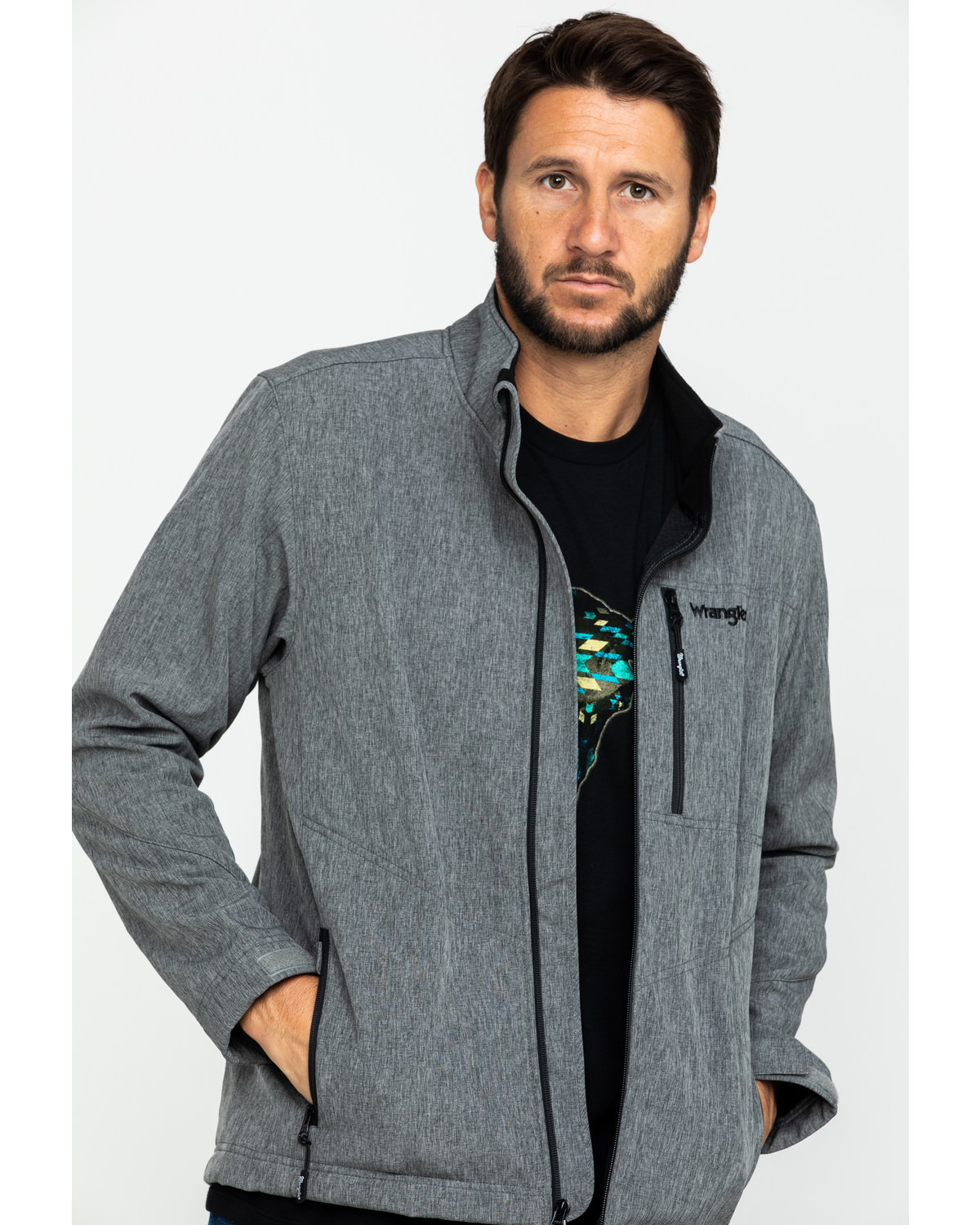 wrangler fleece lined jacket