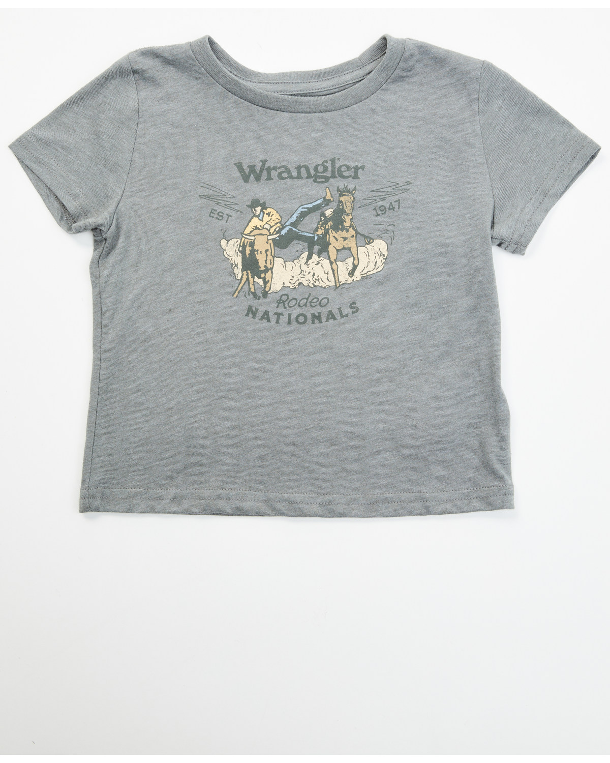 Wrangler Toddler Boys' Rodeo Nationals Short Sleeve Graphic T-Shirt