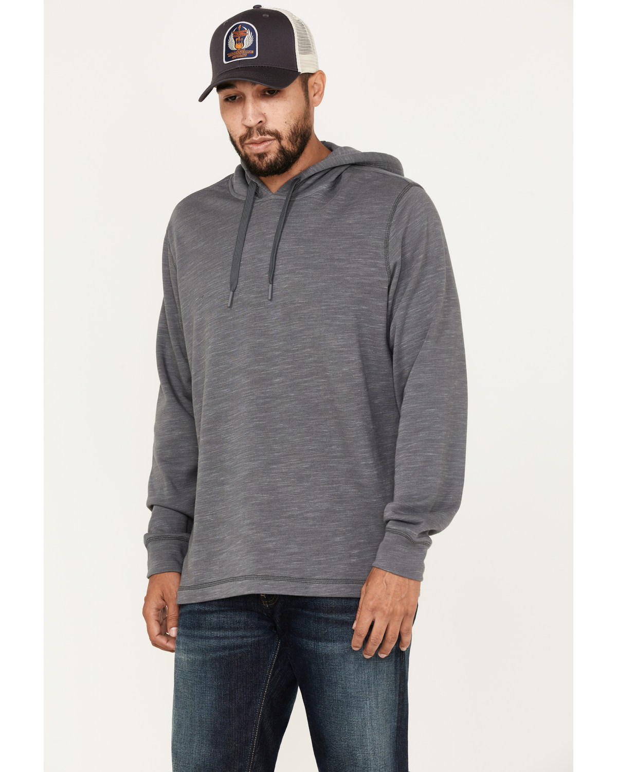 Moonshine Spirit Men's Space Dye Hooded Sweatshirt