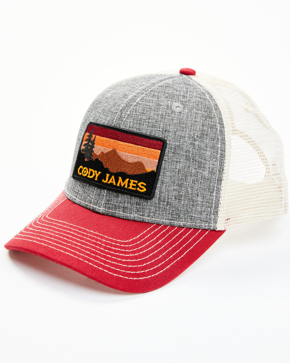 Cody James Men's Sunset Logo Patch Ball Cap