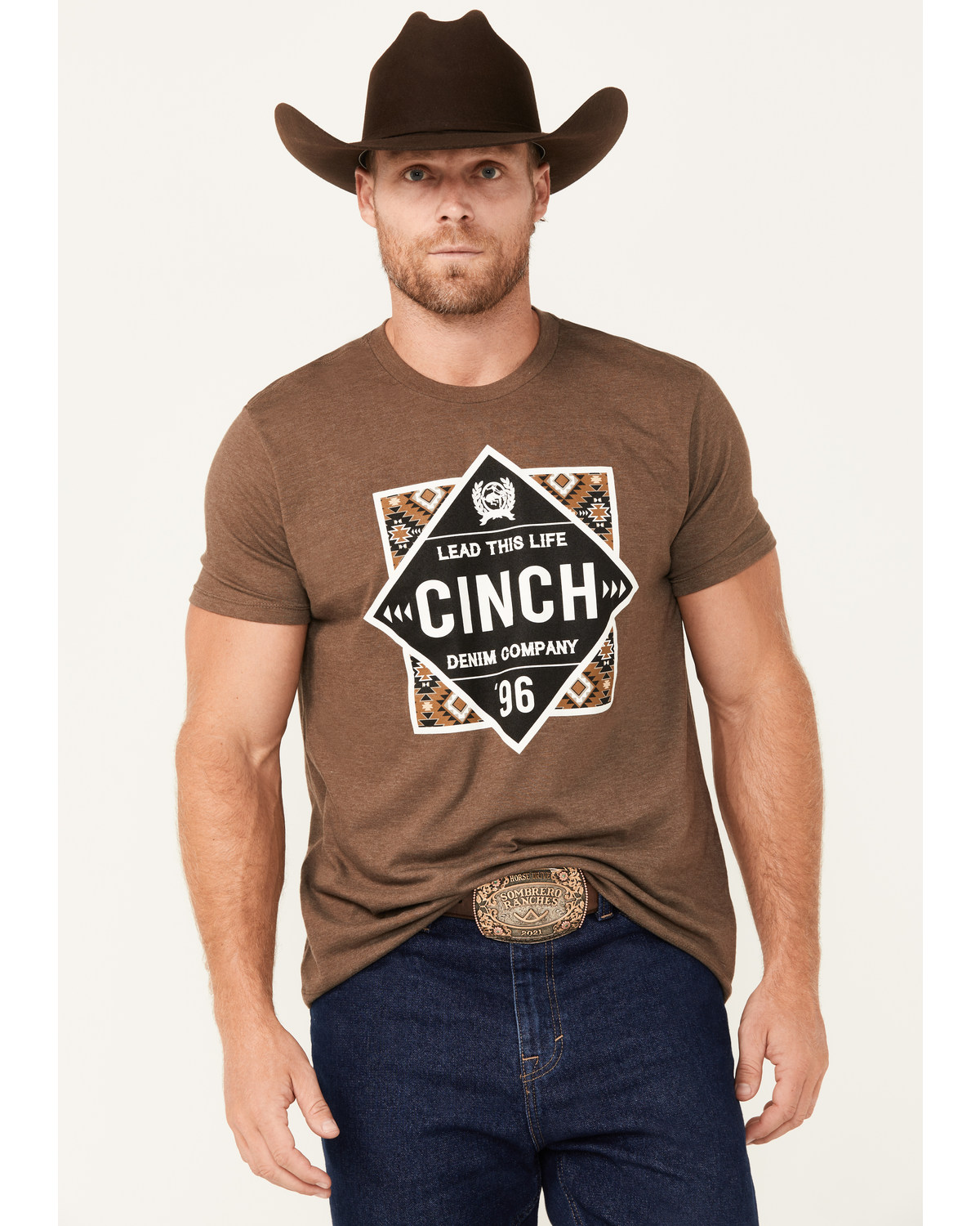 Cinch Men's Boot Barn Exclusive Lead This Life Short Sleeve Graphic T-Shirt