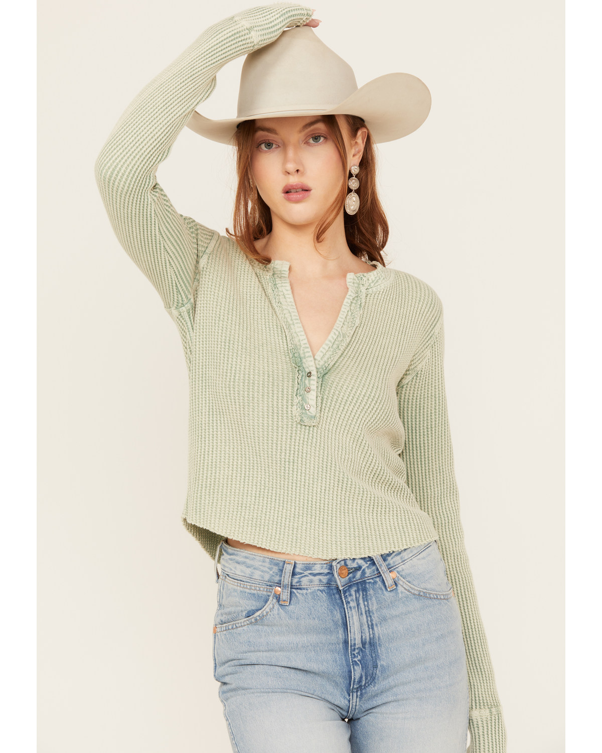 Free People Women's Colt Long Sleeve Top
