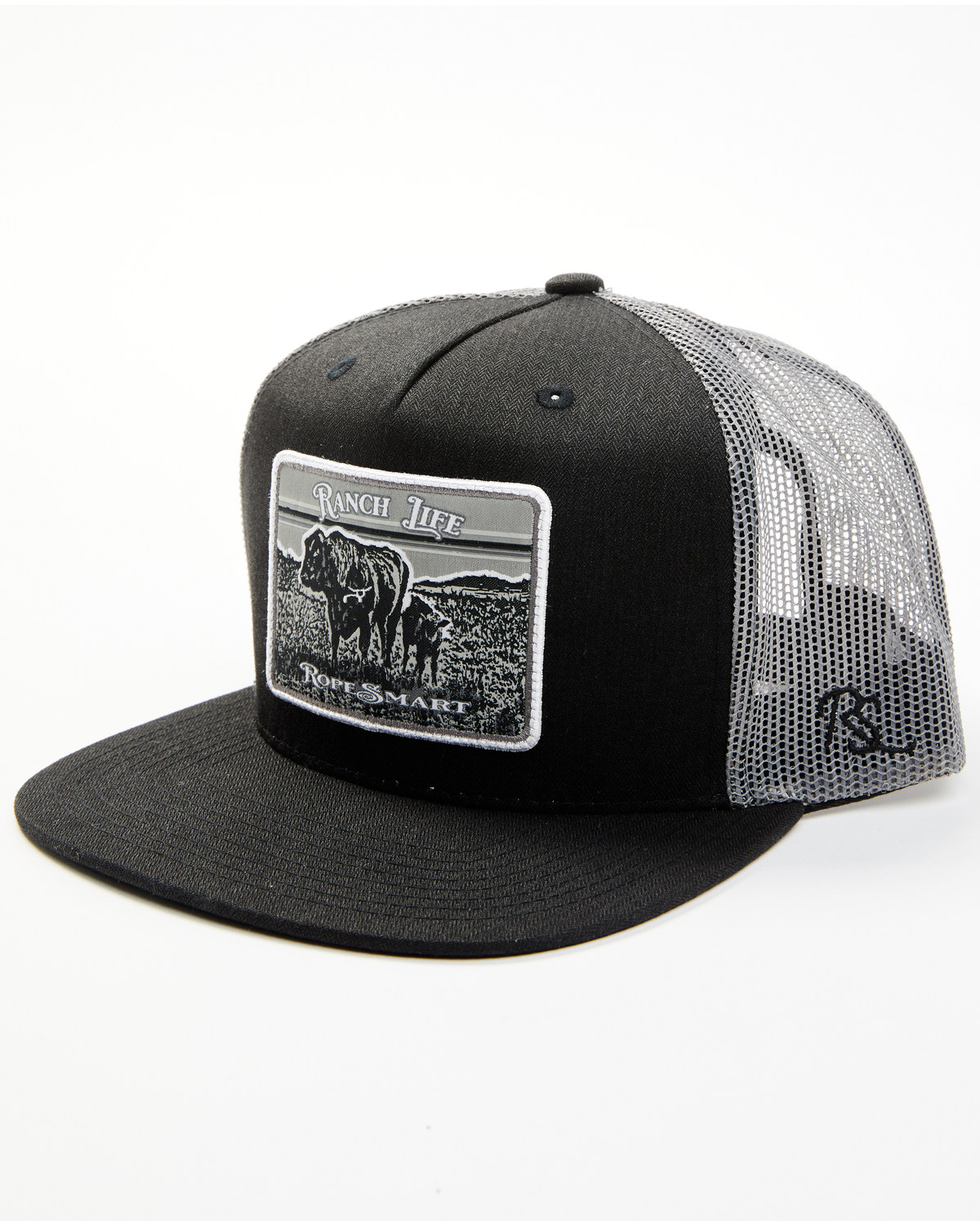 RopeSmart Men's Monochrome Ranch Life Trucker Cap