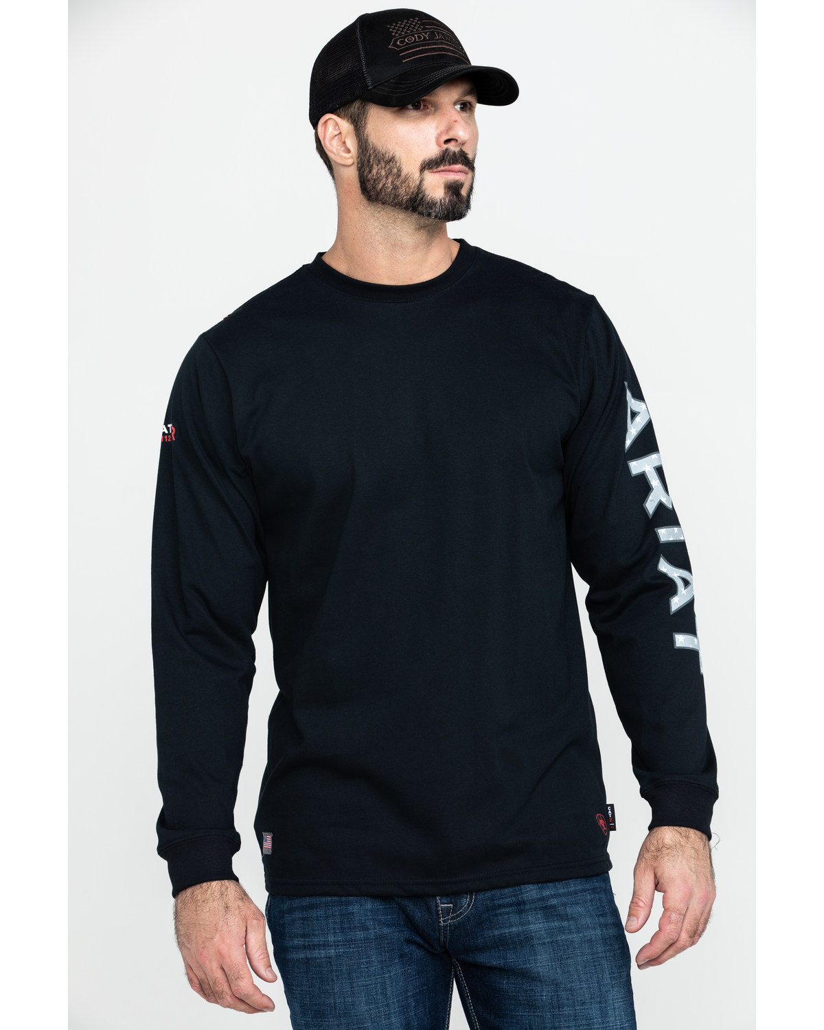 Ariat black long sleeve shirt clearance