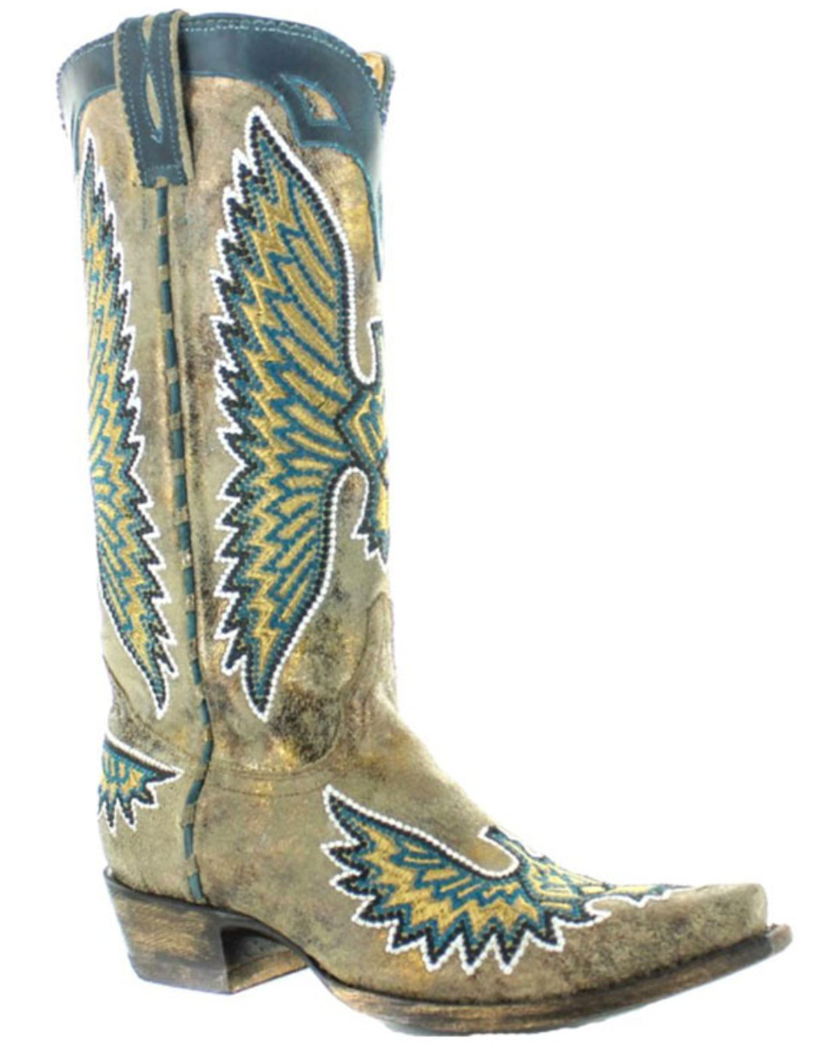 Old Gringo Women's Eagle Stitch Western Boots - Snip Toe