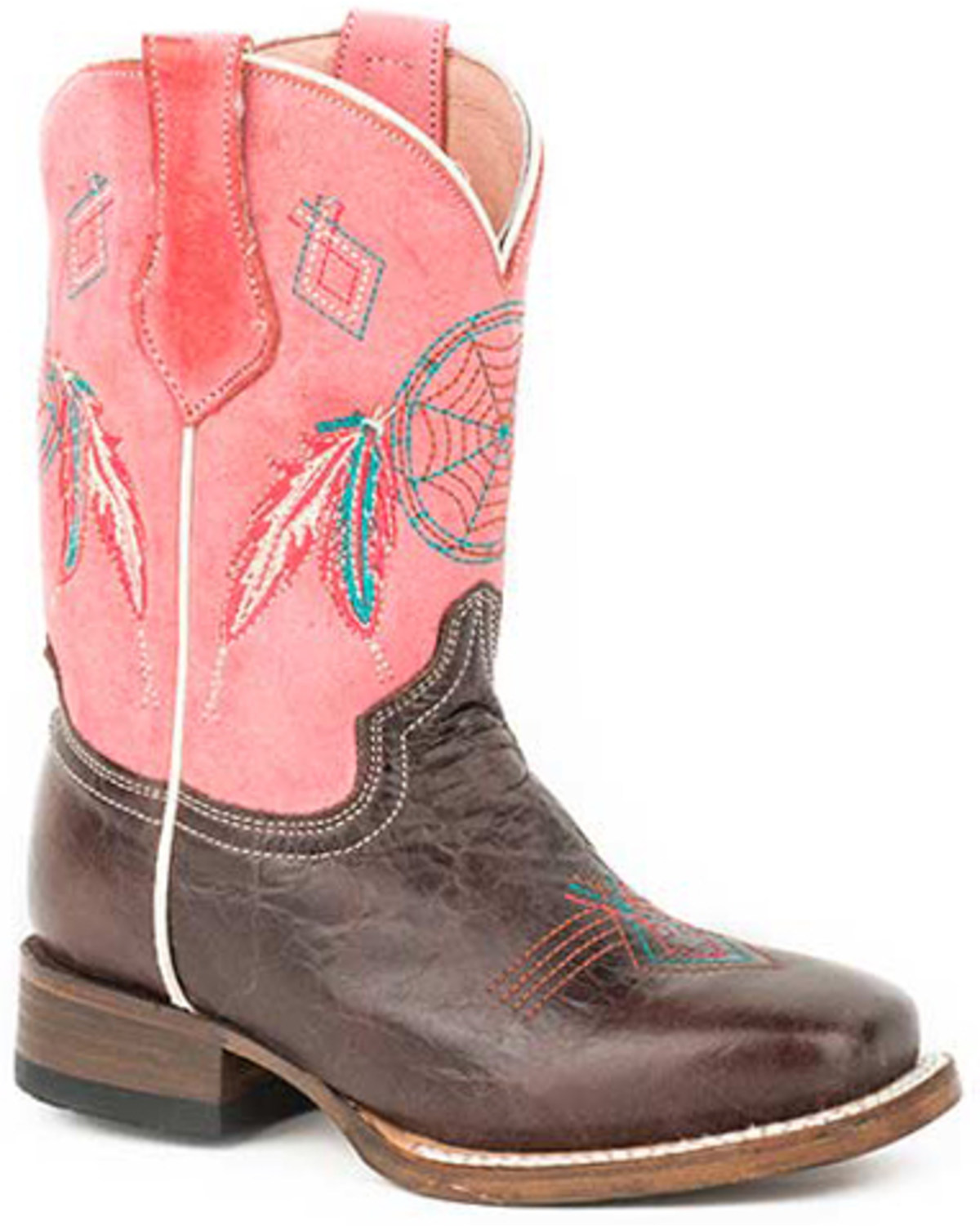 girls square toe cowboy boots