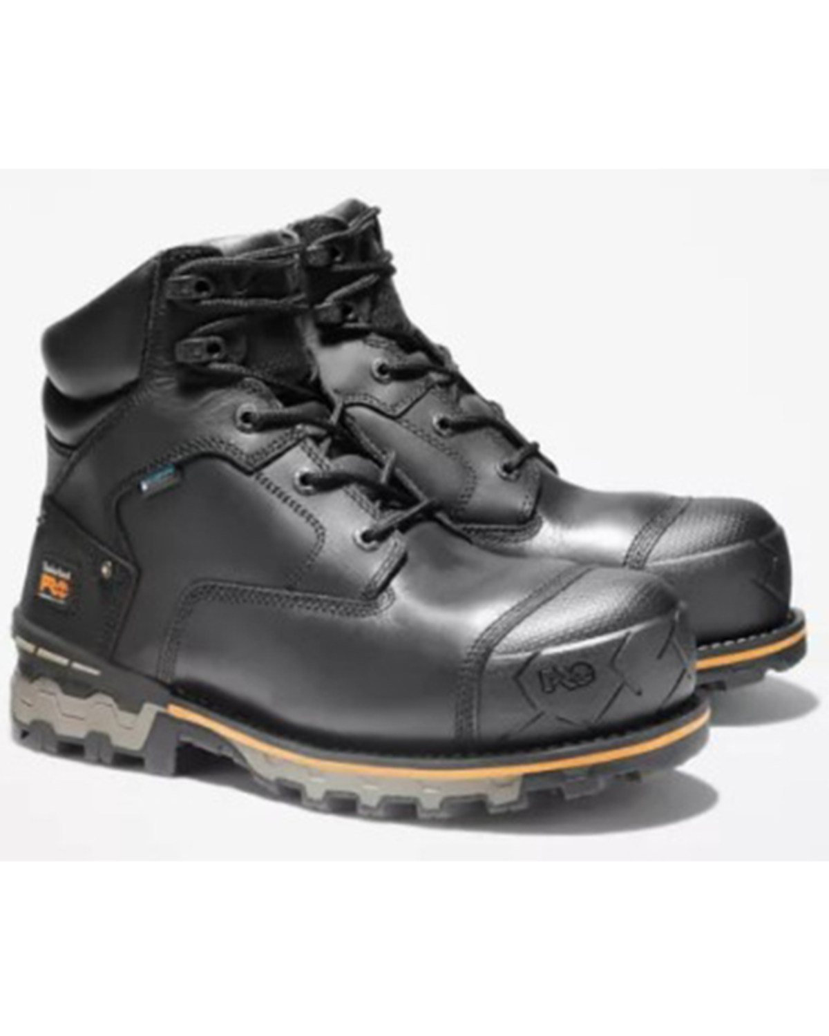 Timberland Men's Boondock 6" Lace-Up Waterproof Work Boots - Composite Toe