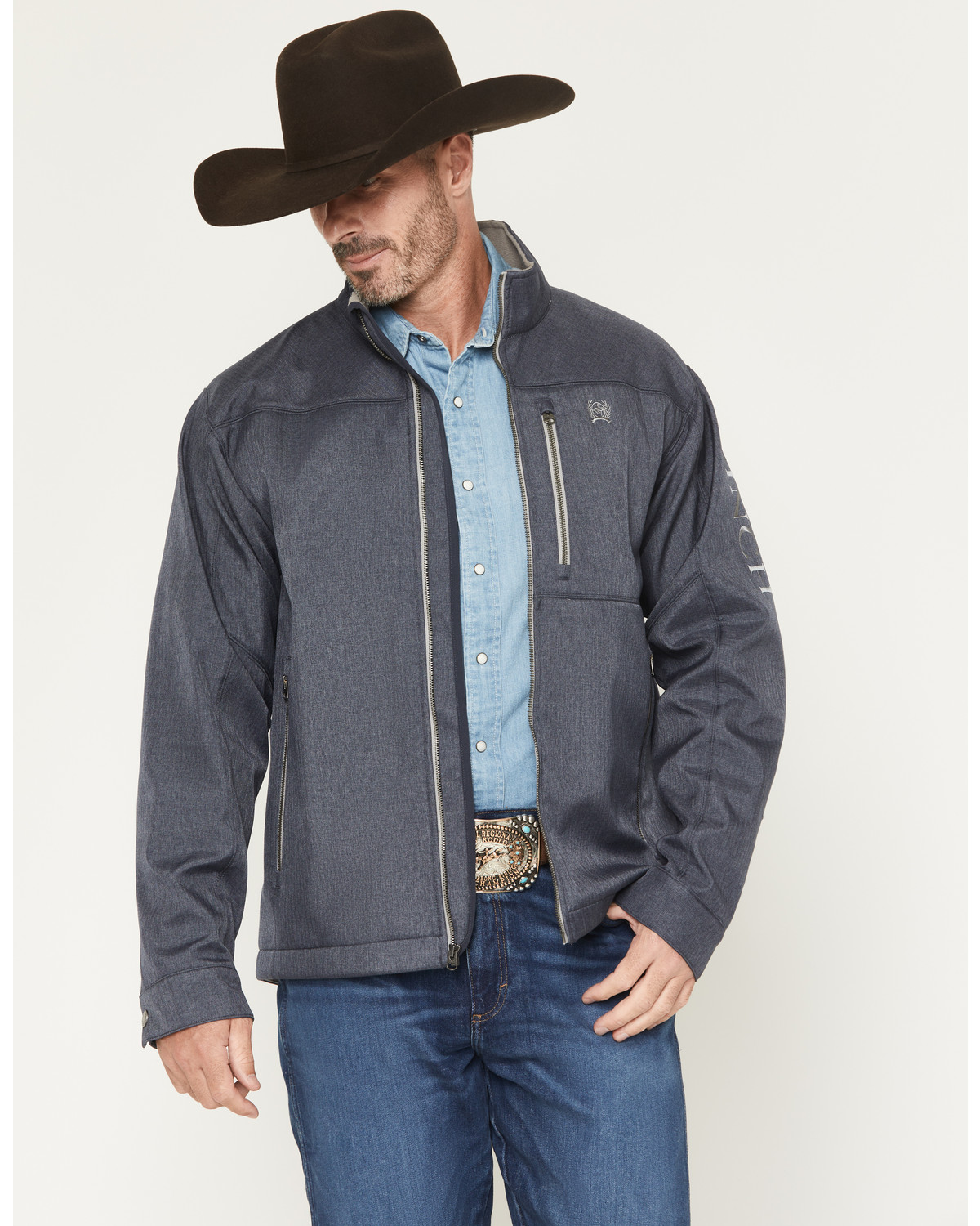 Cinch Men's Bonded Concealed Carry Softshell Jacket - Big