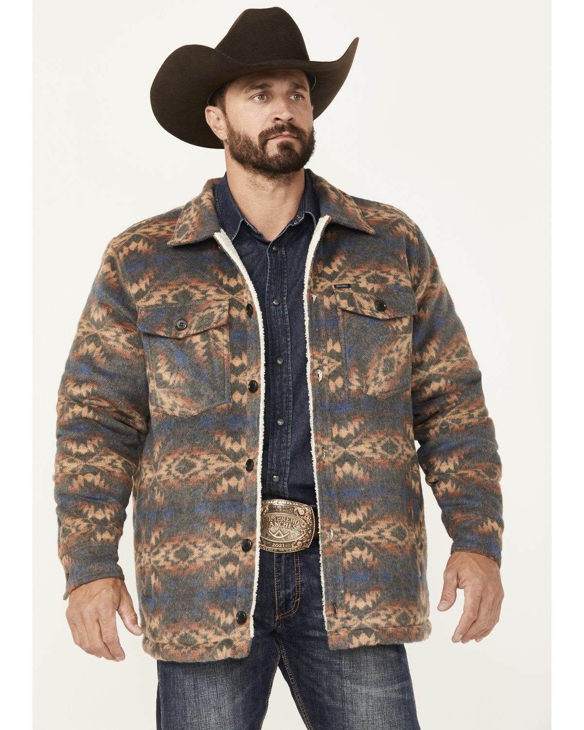 Mens southwestern jacket sales