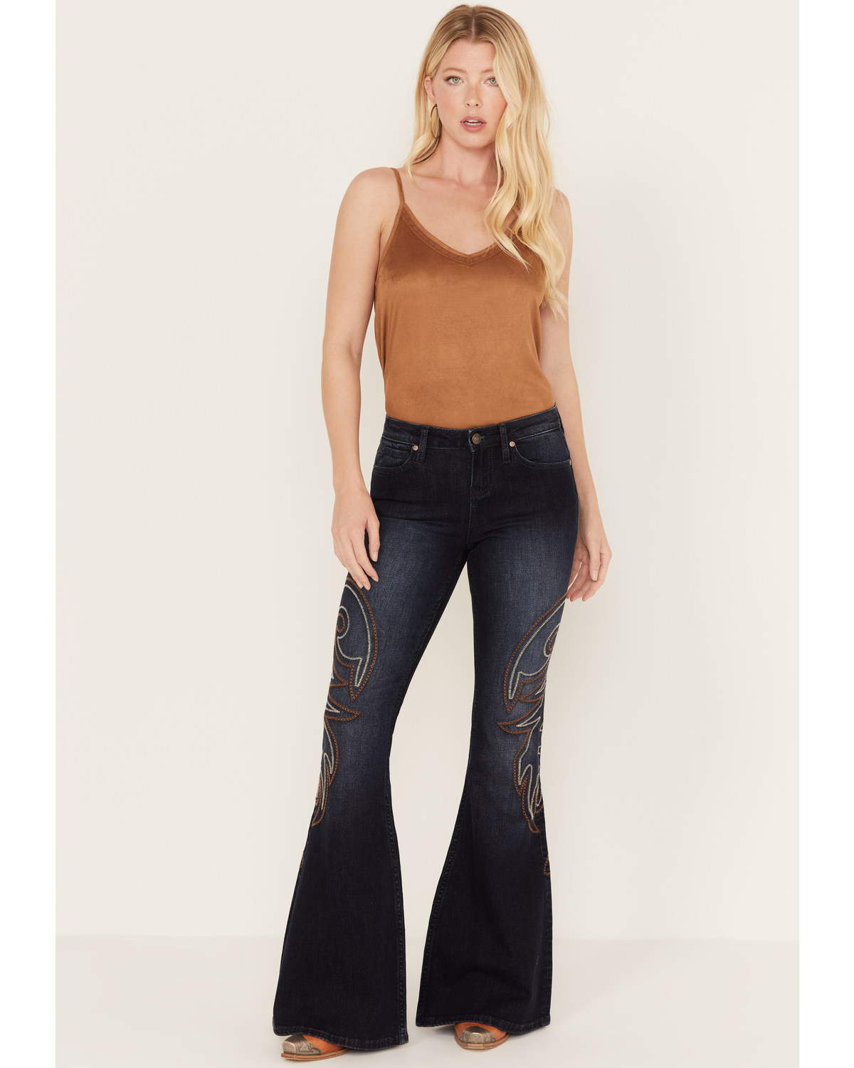 Dillards bell bottom jeans shop