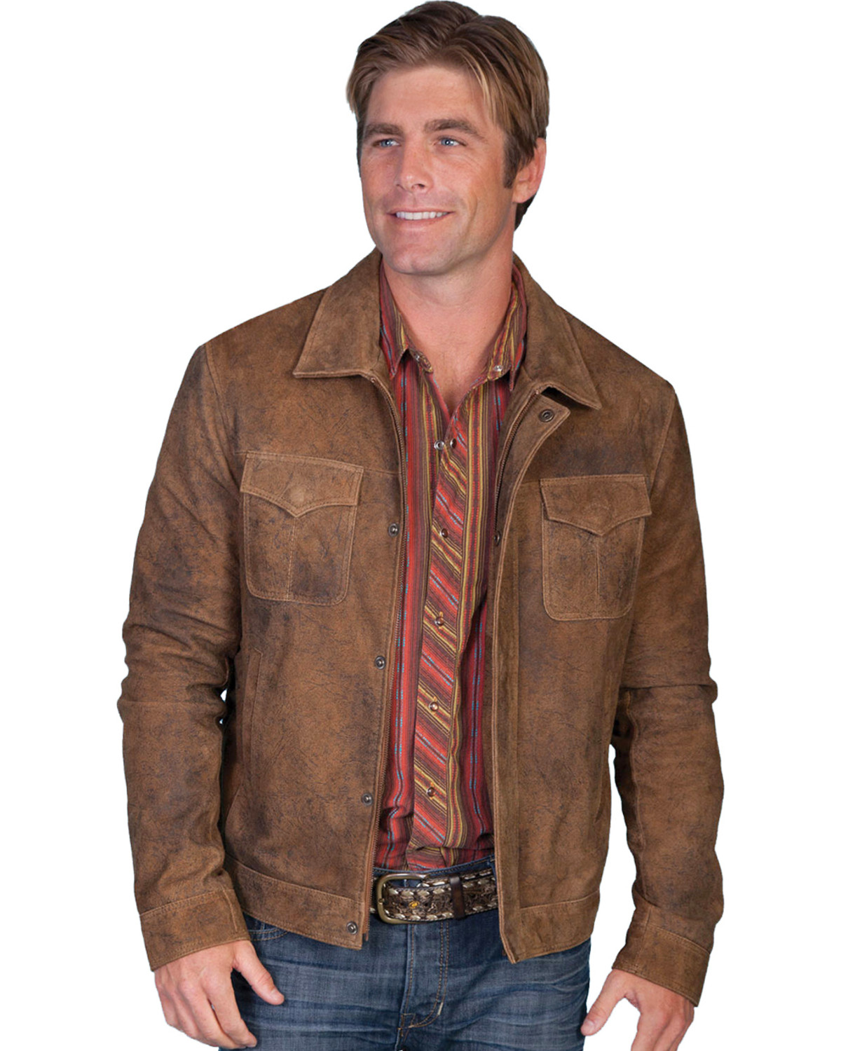 Scully Men's Leather Jacket | Boot Barn