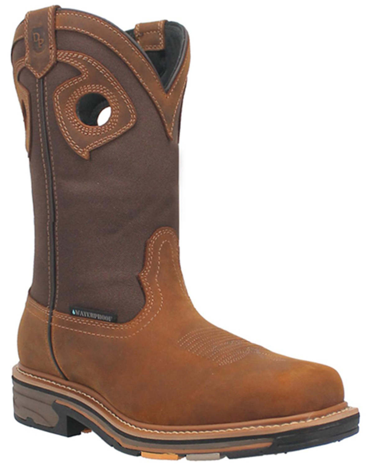 Dan Post Men's 11" Bram Waterproof Work Boots - Broad Square Toe