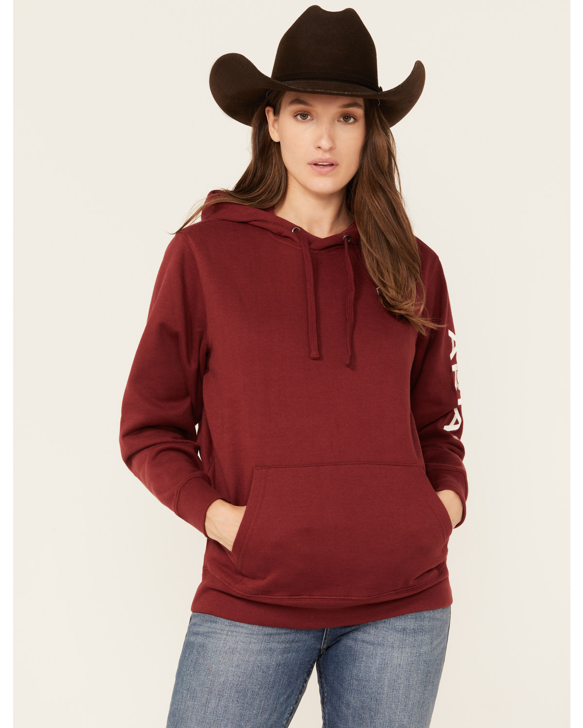 Ariat Women's R.E.A.L Embroidered Logo Hoodie