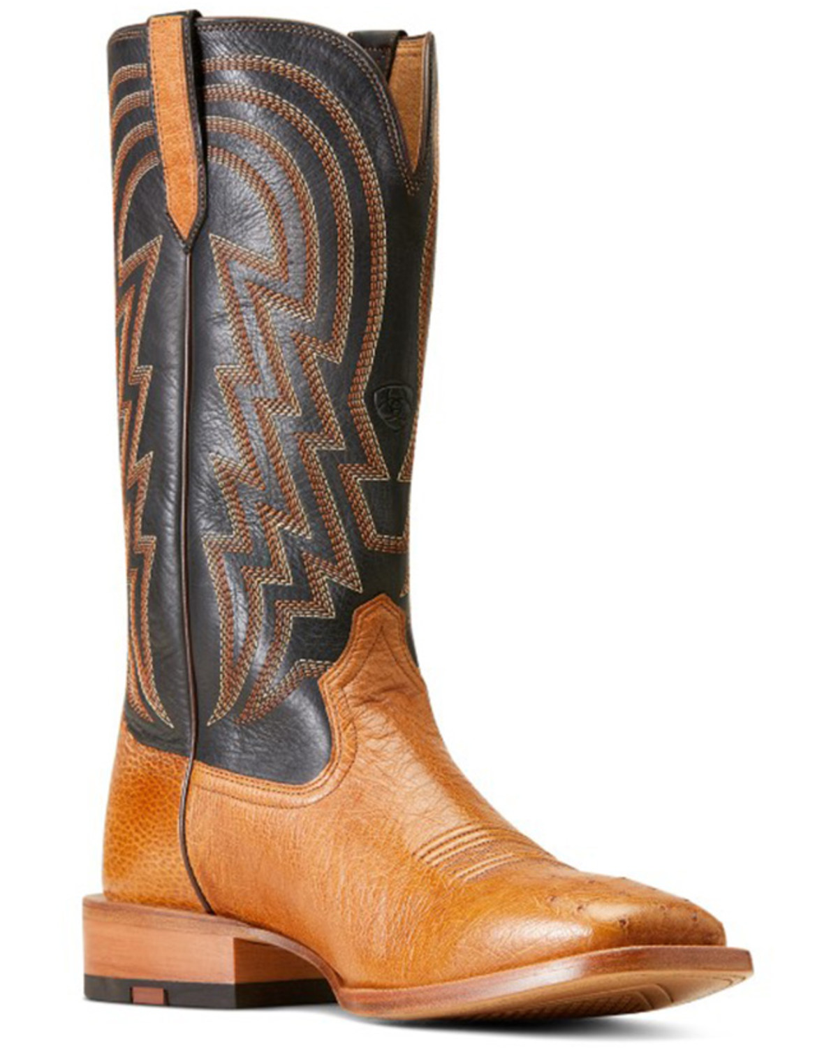 Ariat Men's Haywire Exotic Ostrich Western Boots - Broad Square Toe
