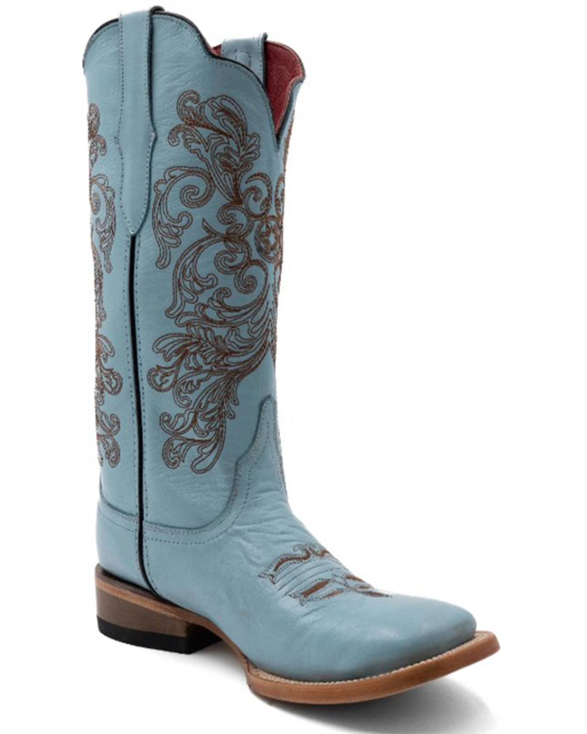 Ferrini Women's Ella Floral Cross Western Boots
