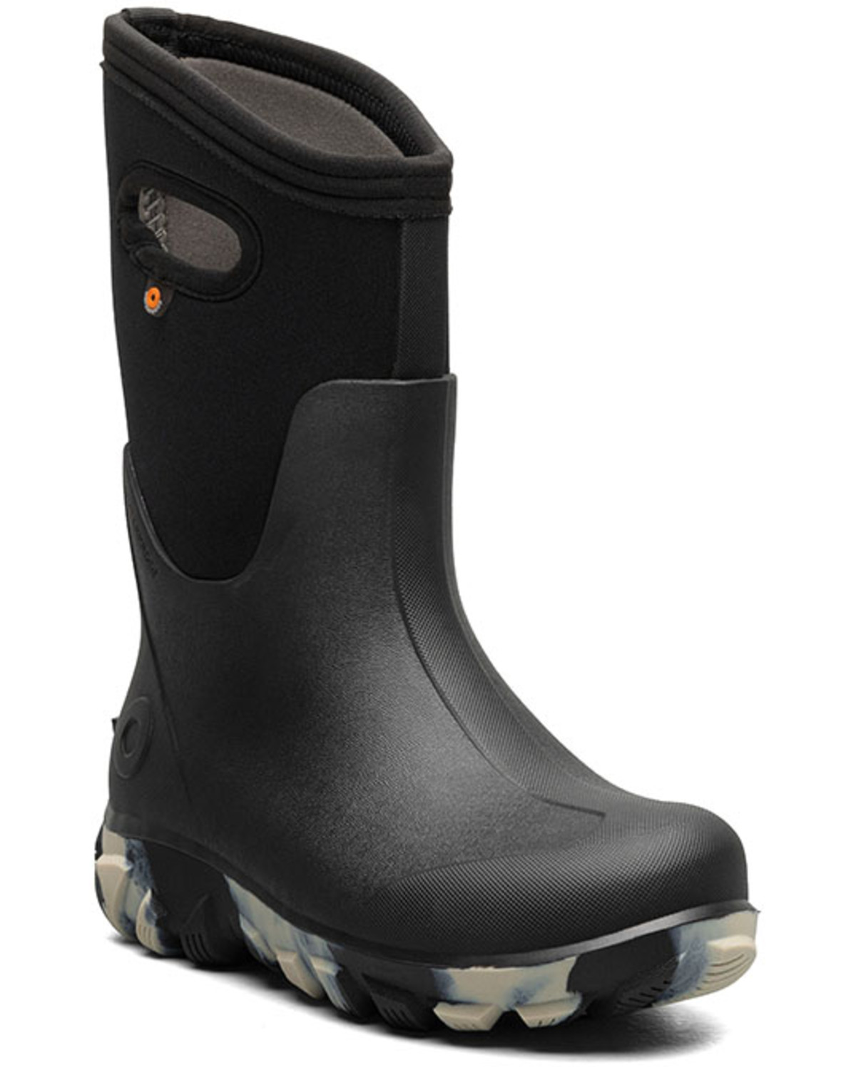 Bogs Boys' Classic Seamless Marble Rubber Boots