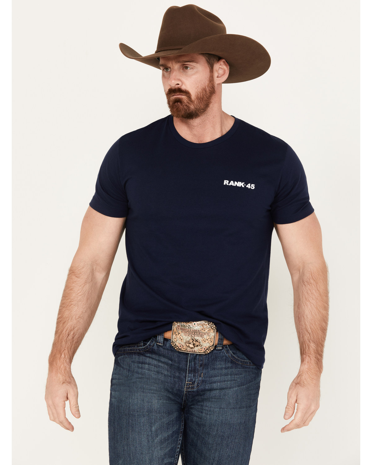RANK 45® Men's Horse Back Short Sleeve Graphic T-Shirt