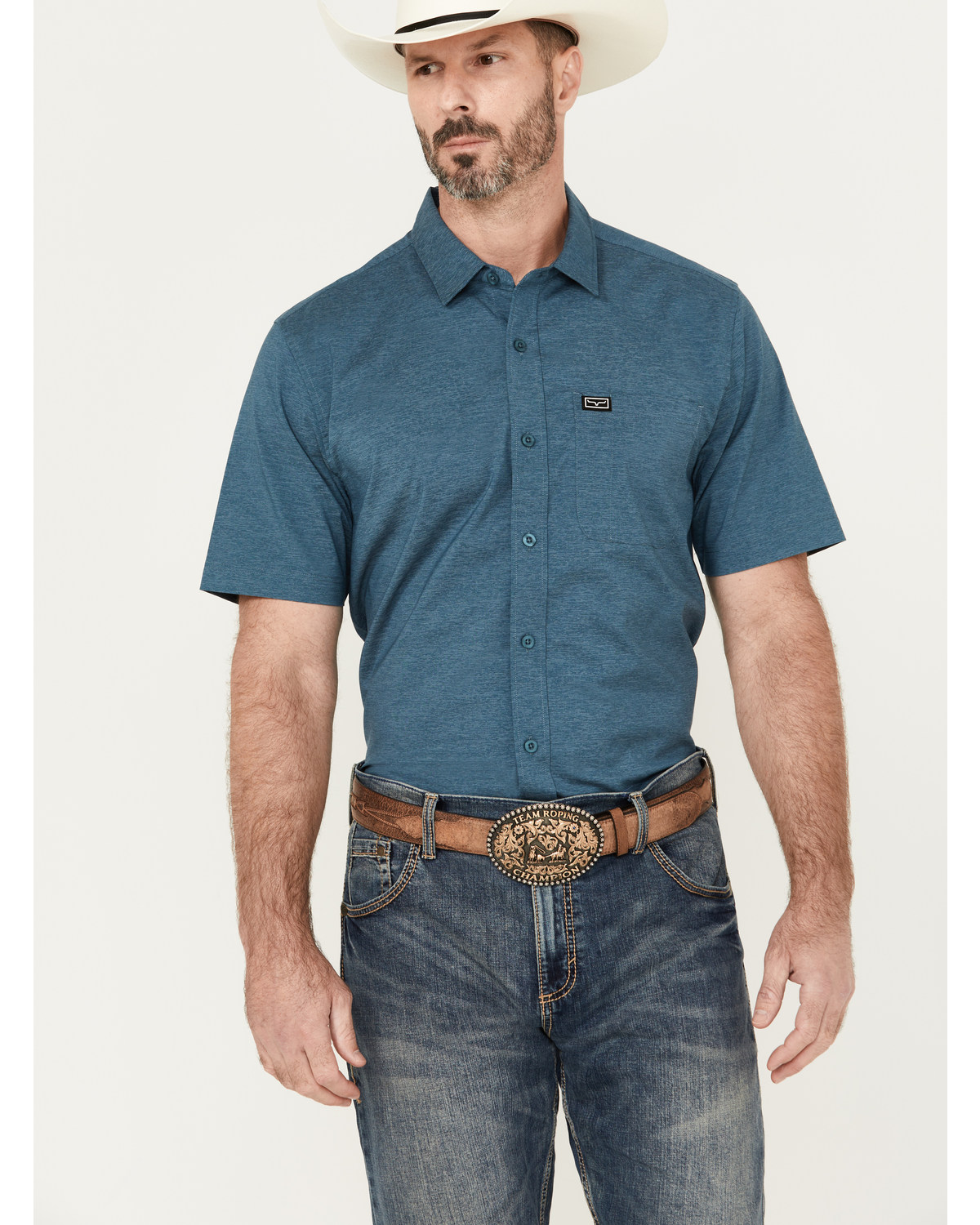 Kimes Ranch Men's Linville Short Sleeve Button Down Shirt